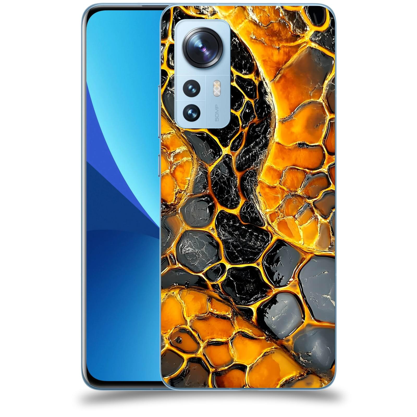 ACOVER Kryt na mobil Xiaomi 12X - Žár a Struktura
