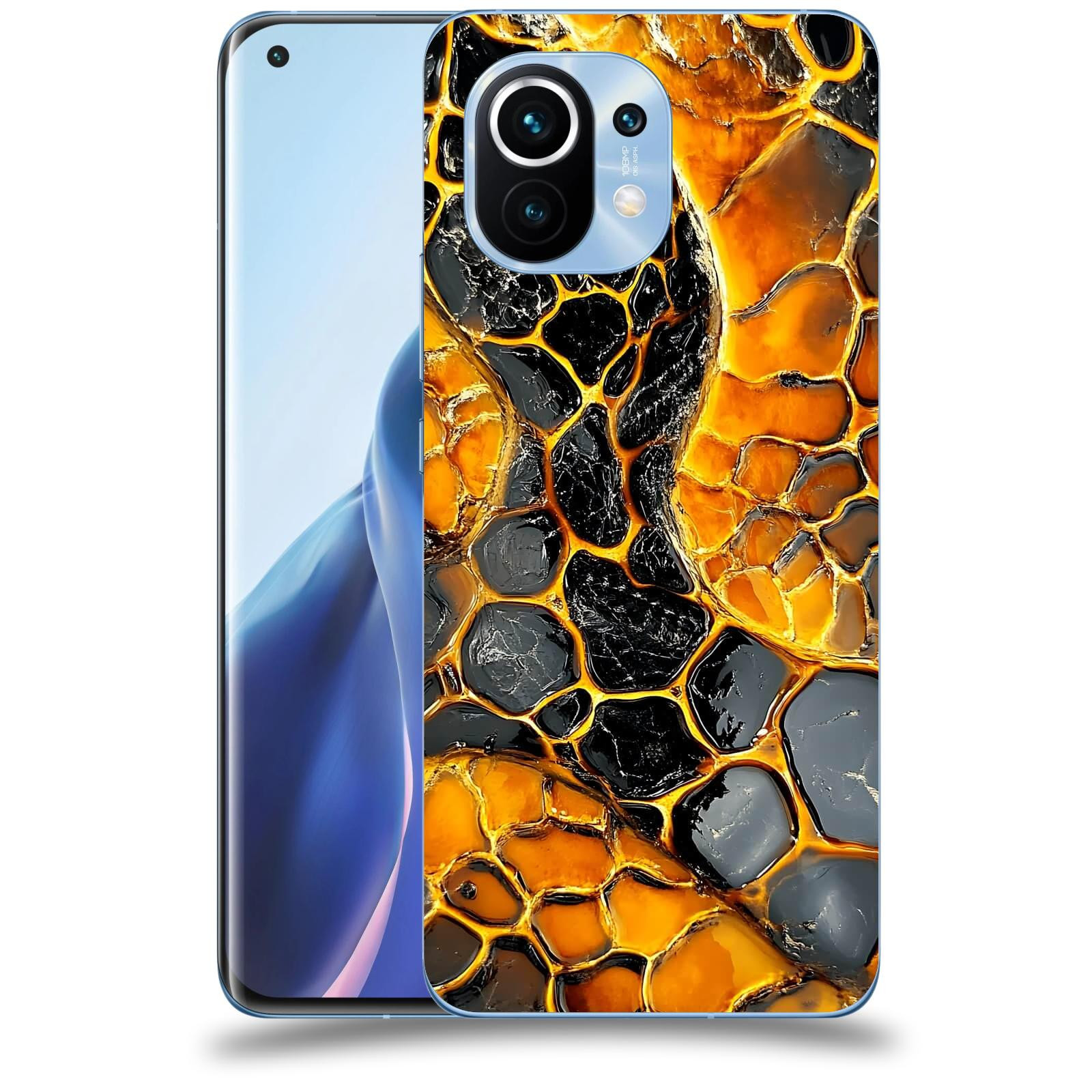 ACOVER Kryt na mobil Xiaomi Mi 11 - Žár a Struktura
