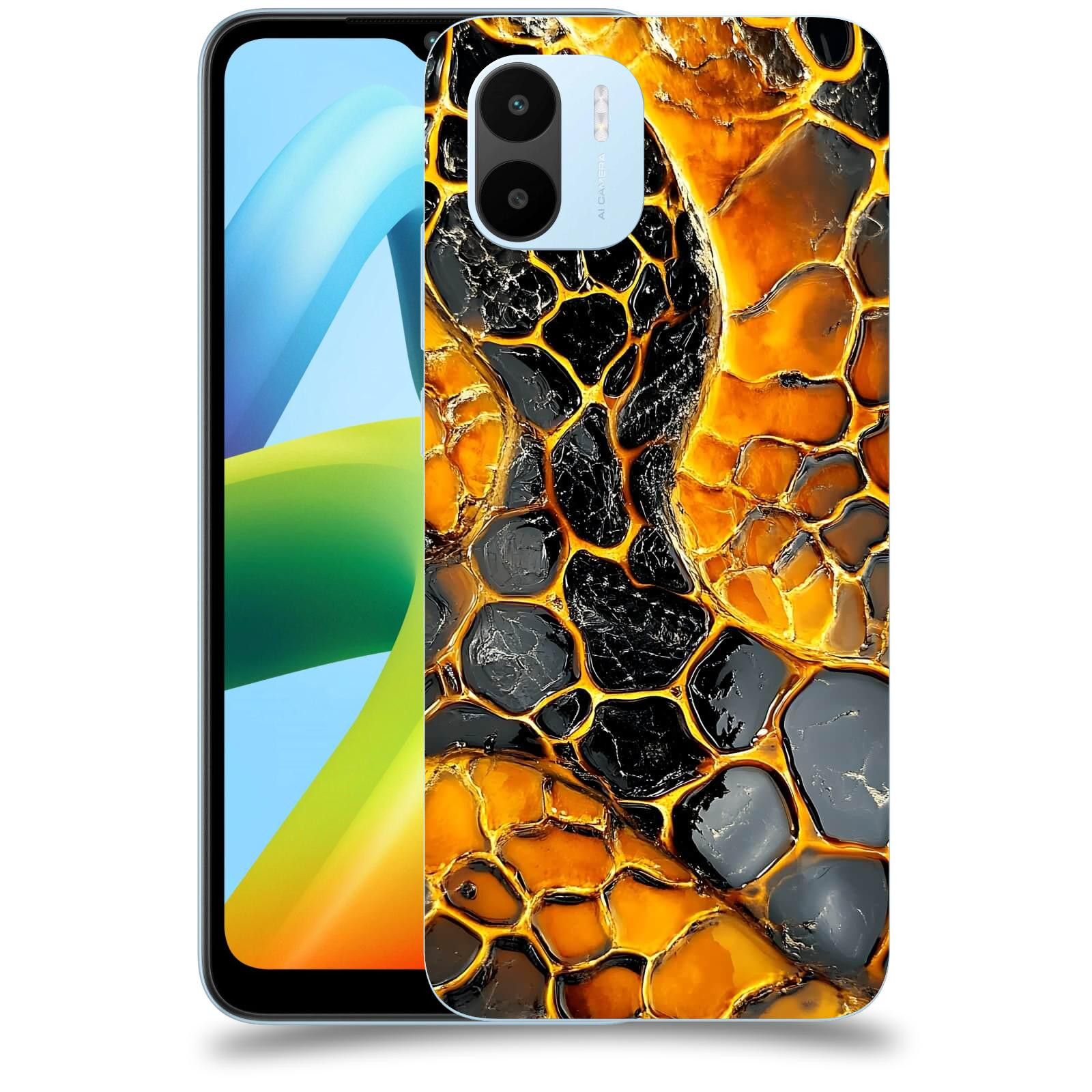 ACOVER Kryt na mobil Xiaomi Redmi A1 - Žár a Struktura