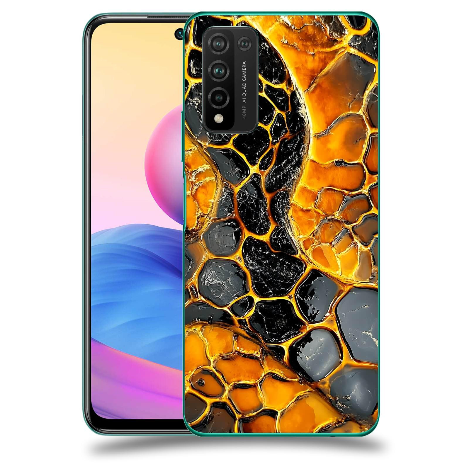 ACOVER Kryt na mobil Honor 10X Lite - Žár a Struktura