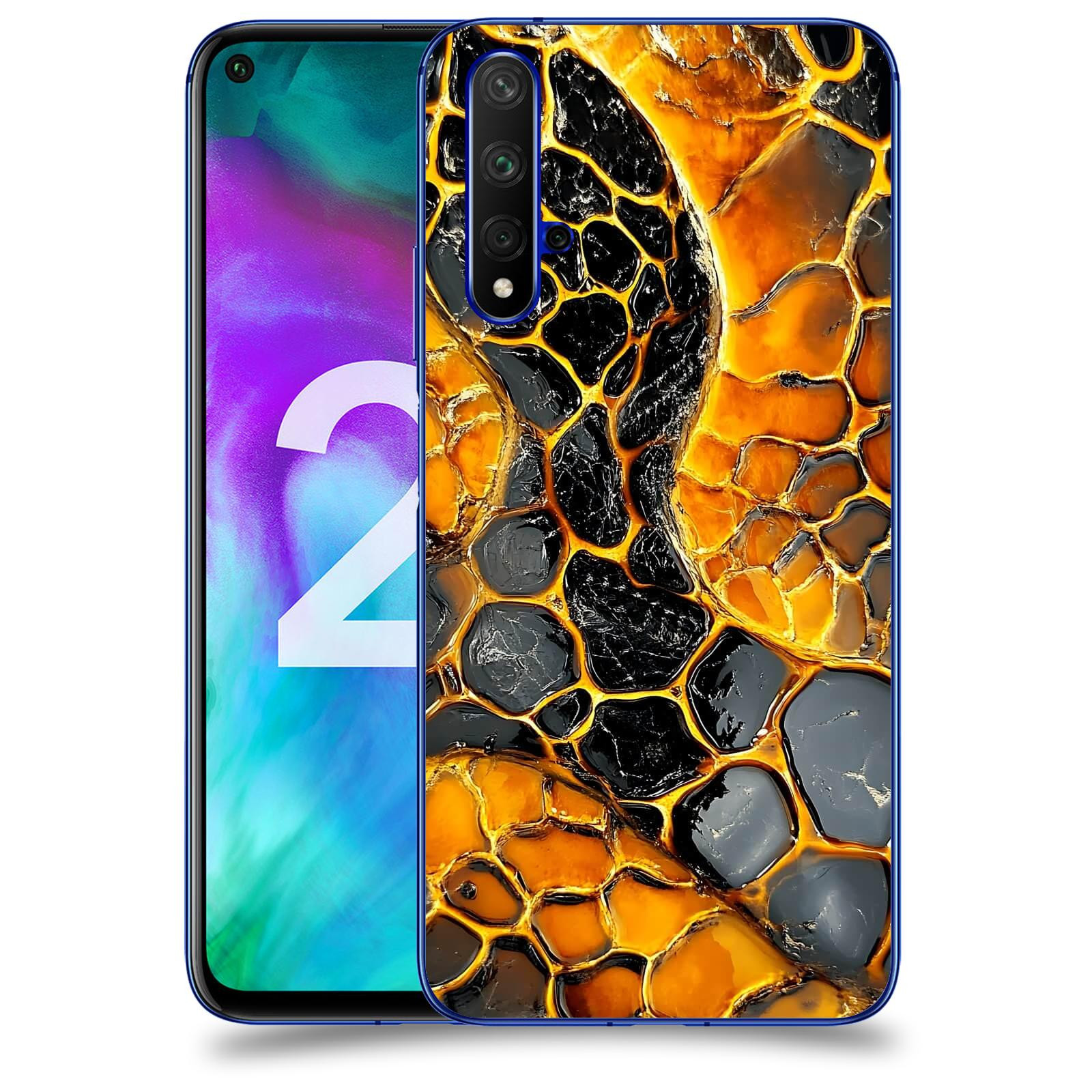 ACOVER Kryt na mobil Honor 20 - Žár a Struktura