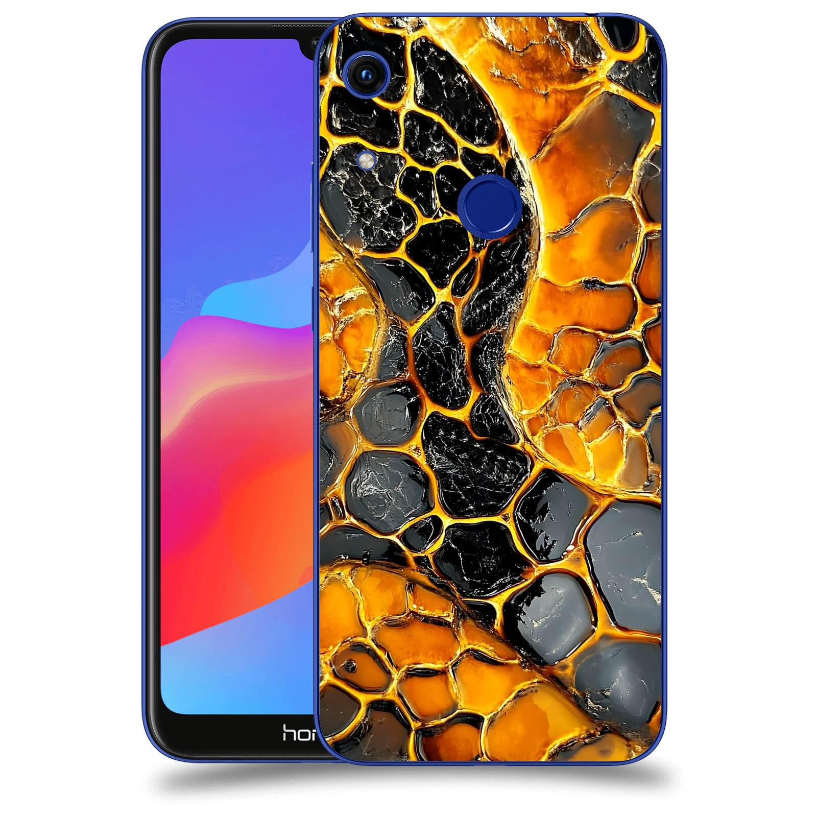 ACOVER Kryt na mobil Honor 8A - Žár a Struktura