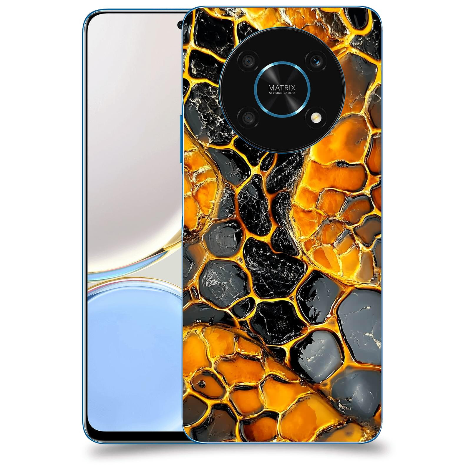 ACOVER Kryt na mobil Honor Magic 4 Lite 5G - Žár a Struktura