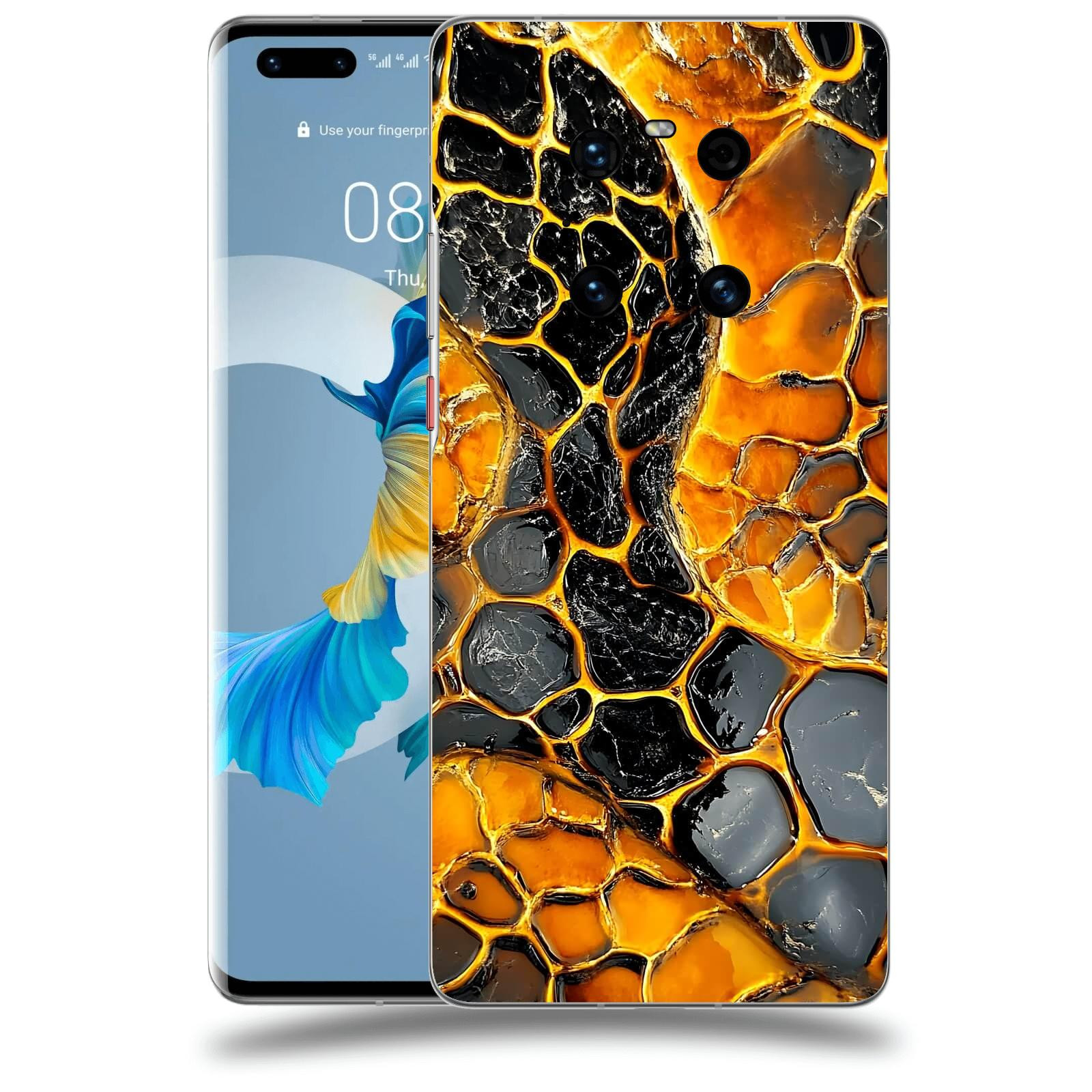 ACOVER Kryt na mobil Huawei Mate 40 Pro - Žár a Struktura