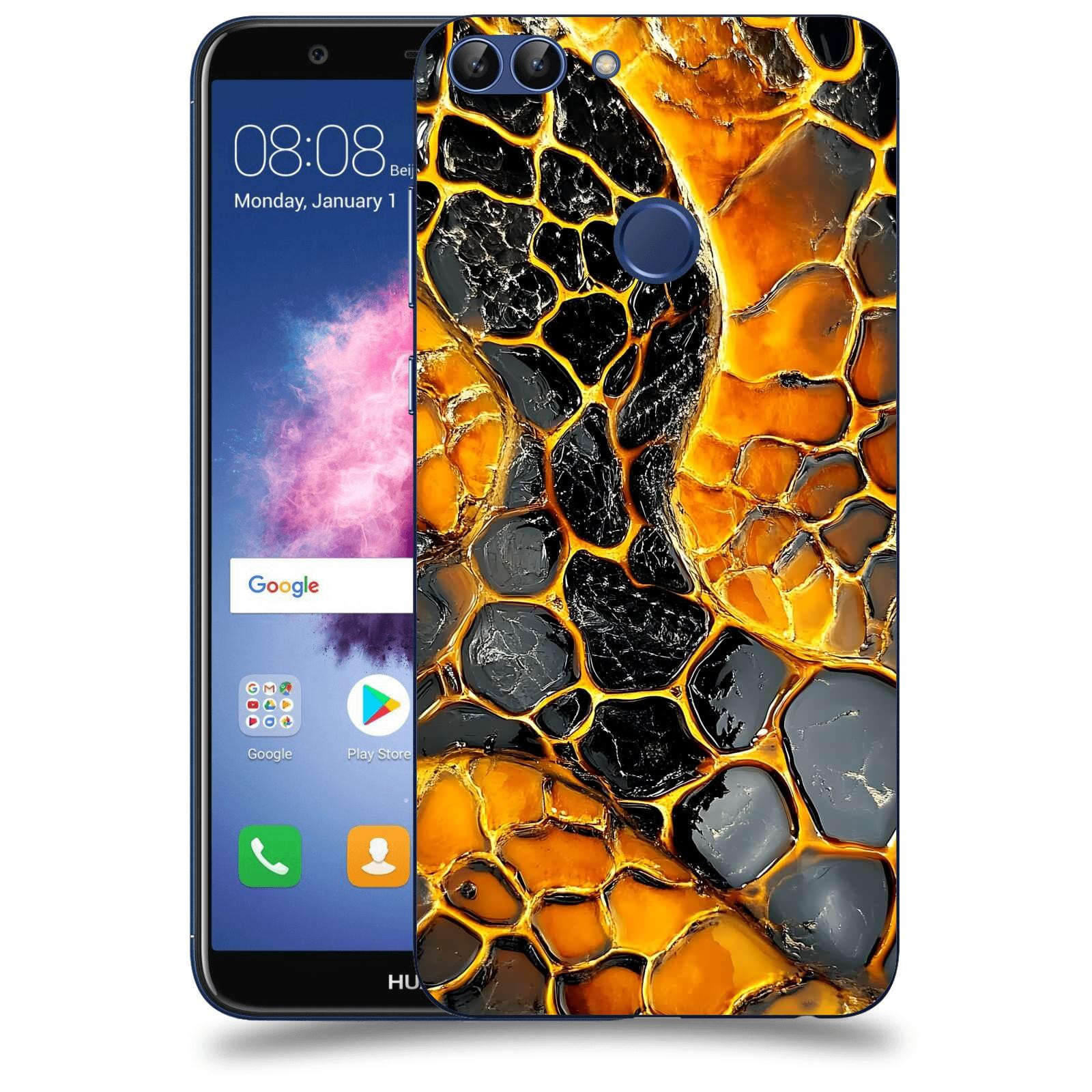 ACOVER Kryt na mobil Huawei P Smart - Žár a Struktura