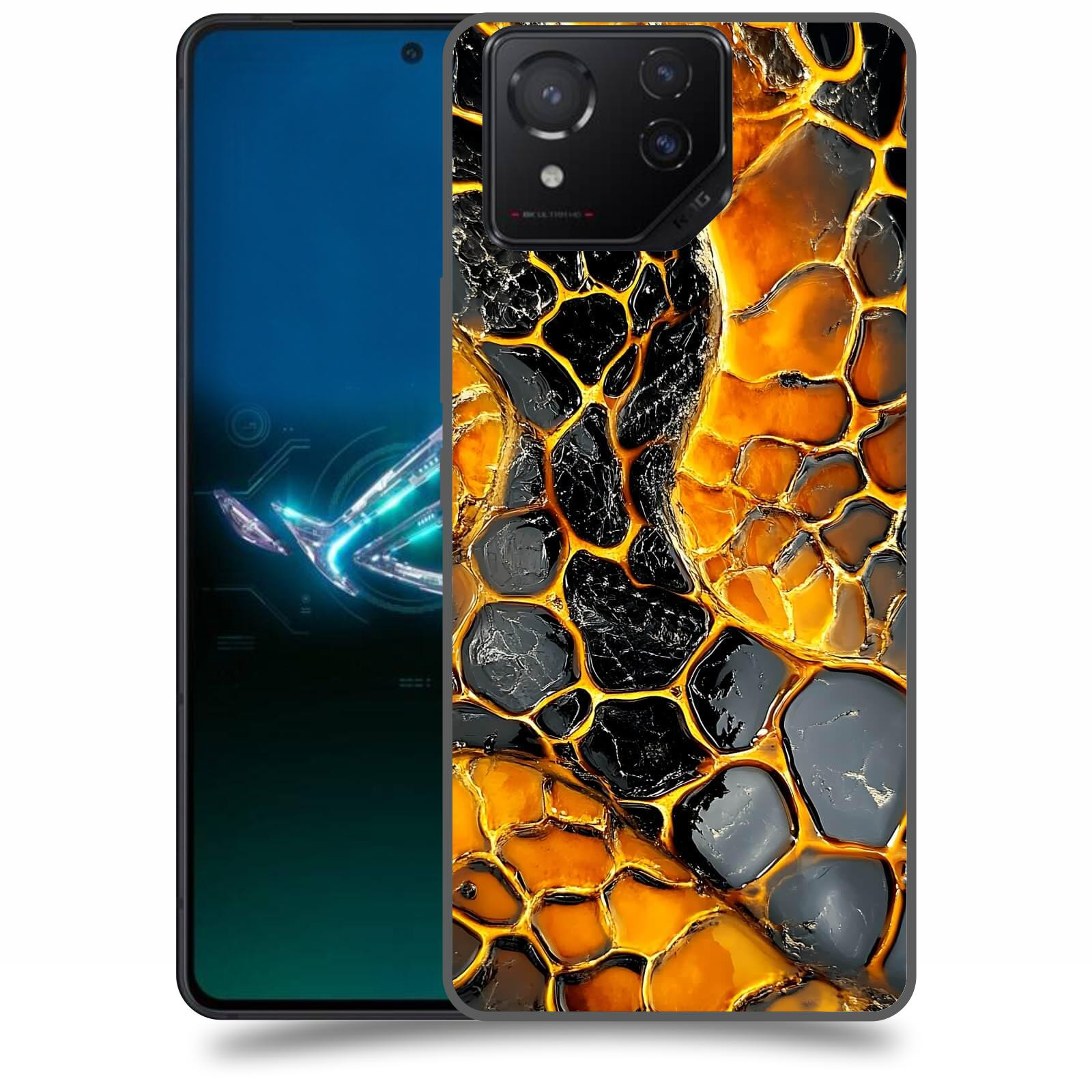 ACOVER Kryt na mobil Asus ROG Phone 8 - Žár a Struktura
