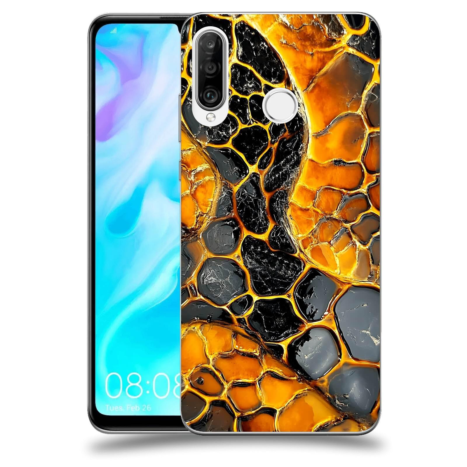 ACOVER Kryt na mobil Huawei P30 Lite - Žár a Struktura