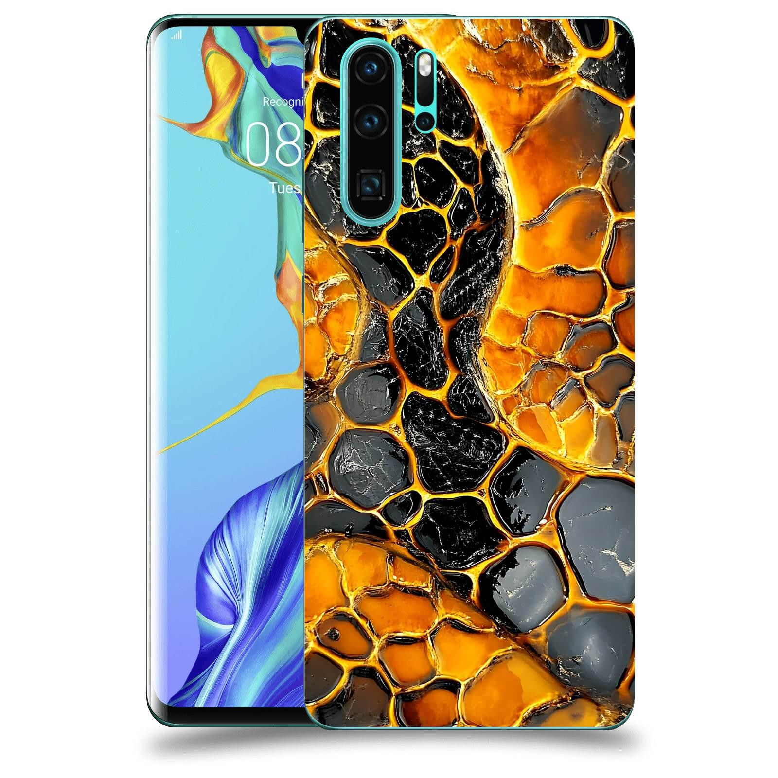 ACOVER Kryt na mobil Huawei P30 Pro - Žár a Struktura