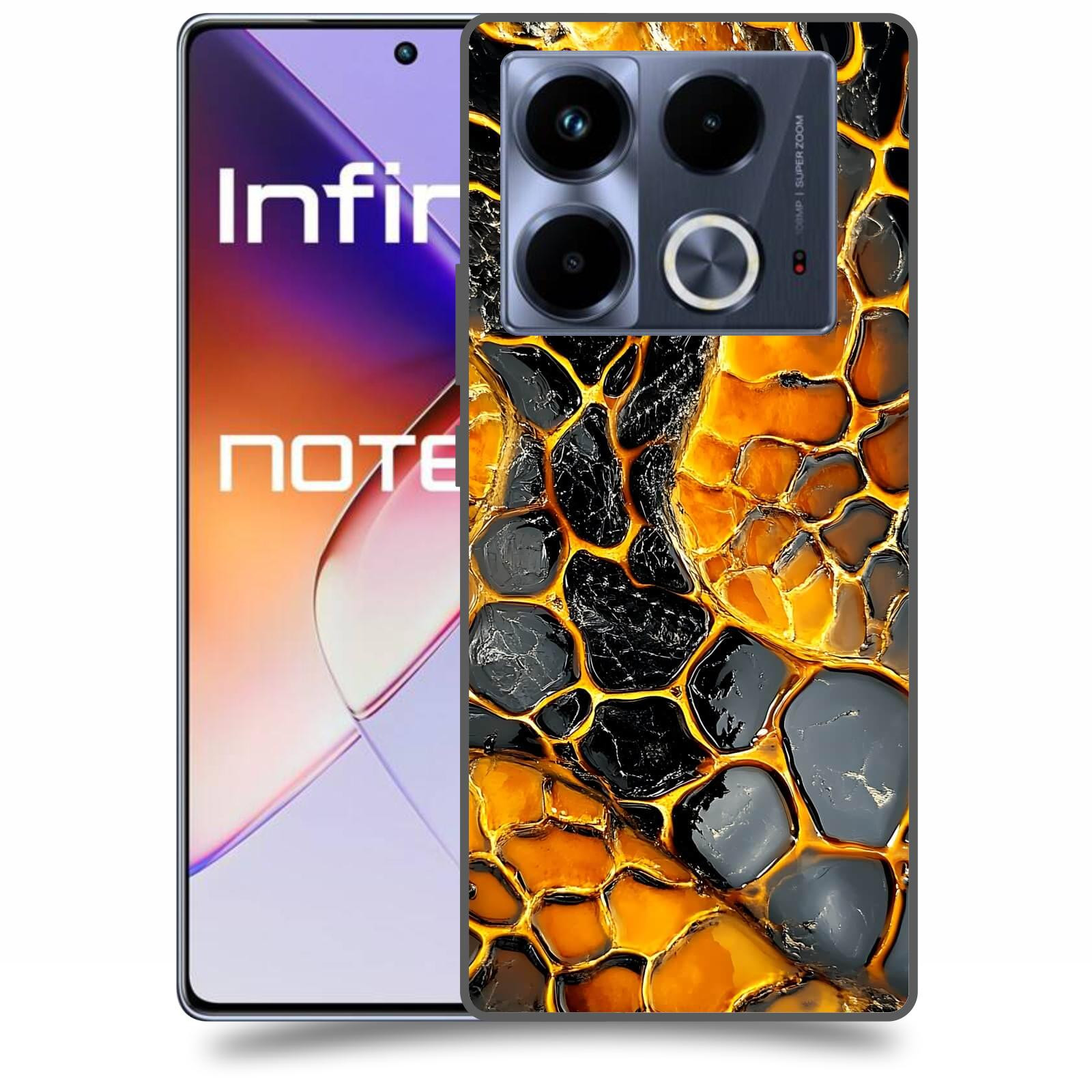 ACOVER Kryt na mobil Infinix Note 40 - Žár a Struktura