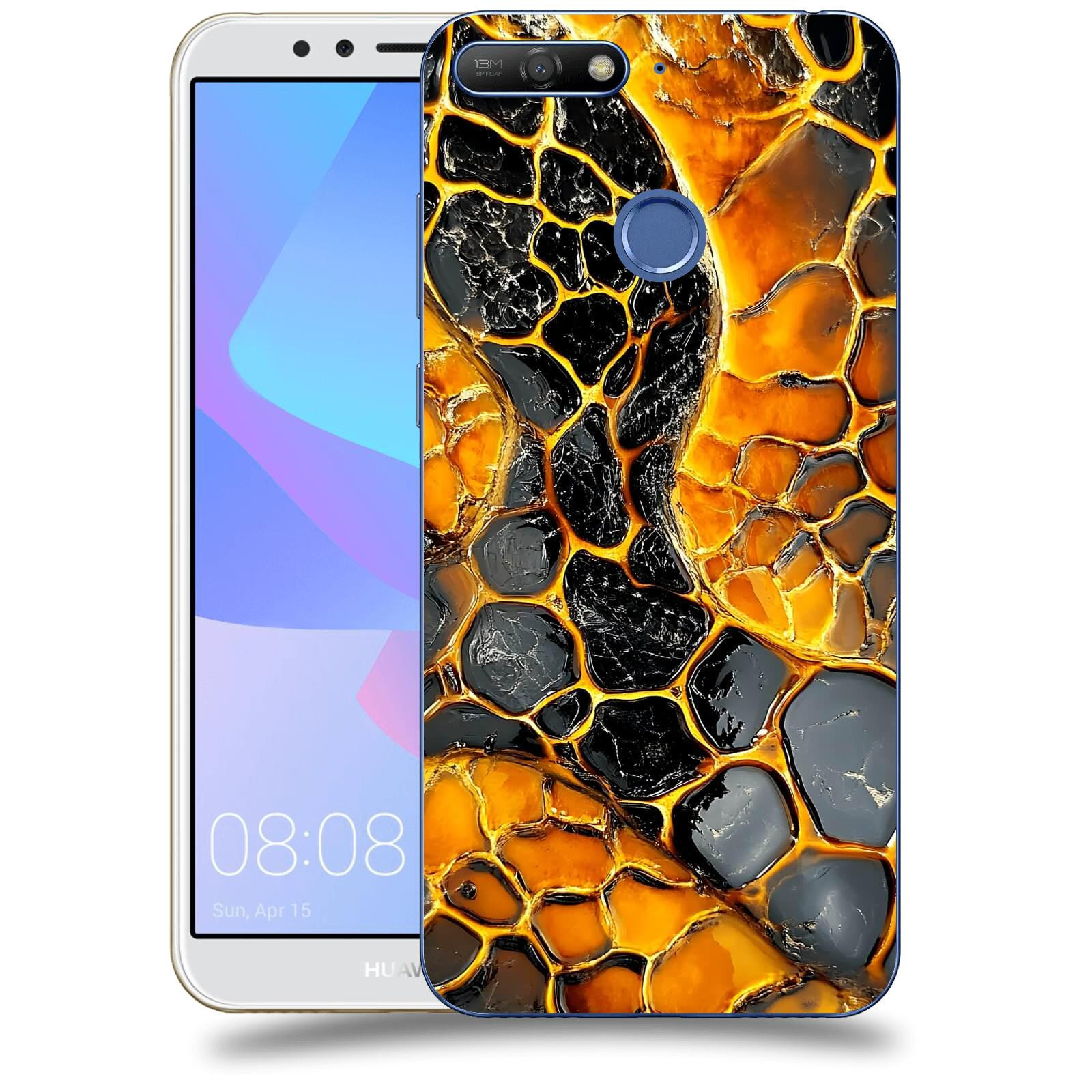 ACOVER Kryt na mobil Huawei Y6 Prime 2018 - Žár a Struktura