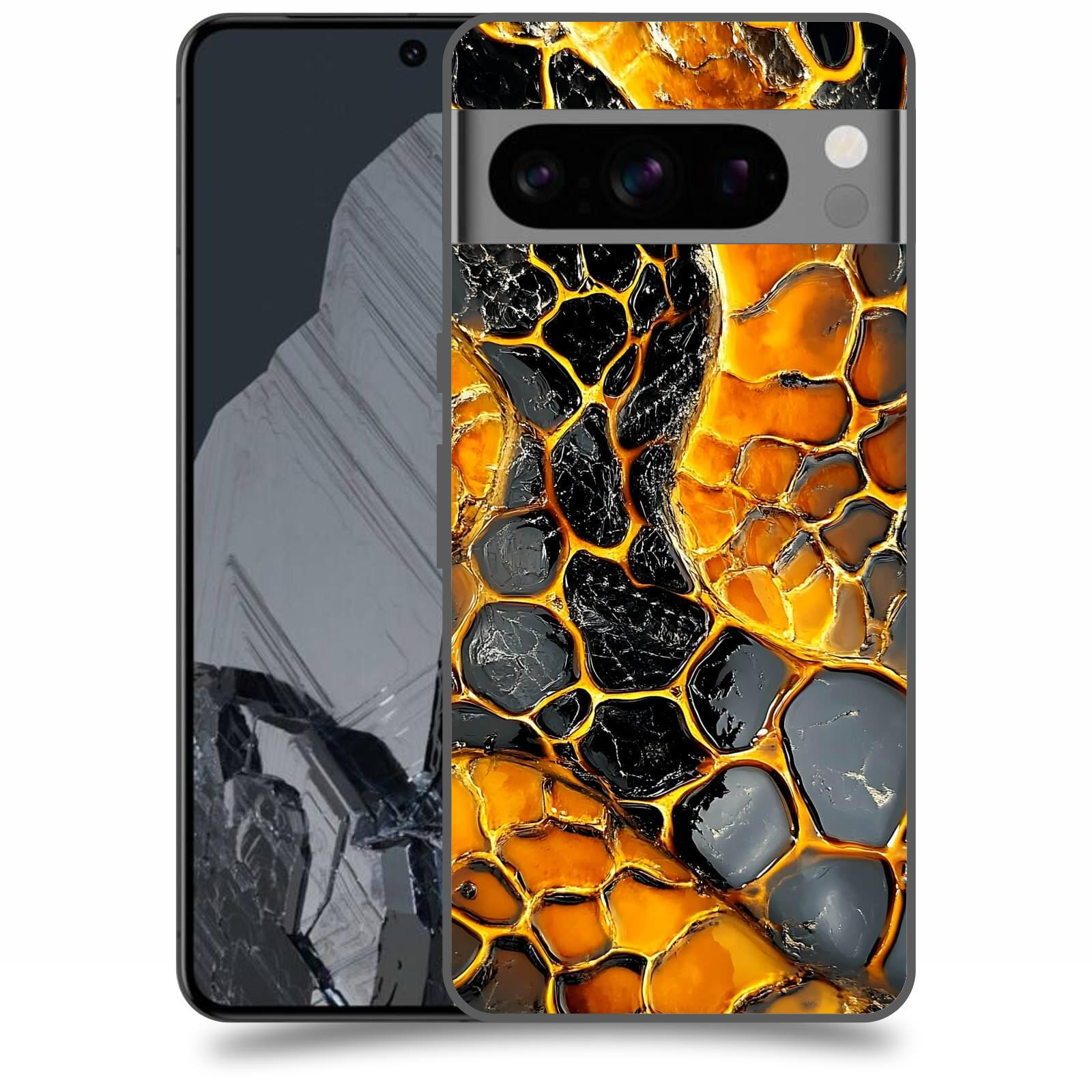 ACOVER Kryt na mobil Google Pixel 8 Pro - Žár a Struktura