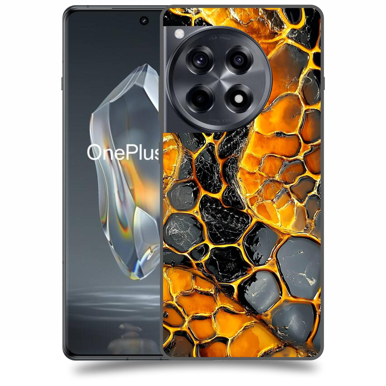 ACOVER Kryt na mobil OnePlus 12 - Žár a Struktura