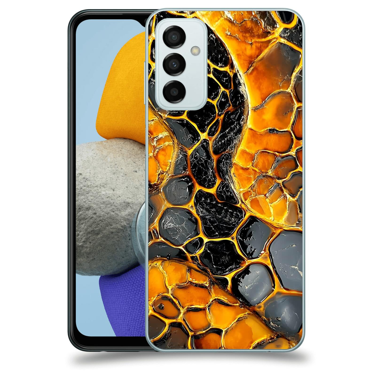 ACOVER Kryt na mobil Samsung Galaxy M23 5G - Žár a Struktura