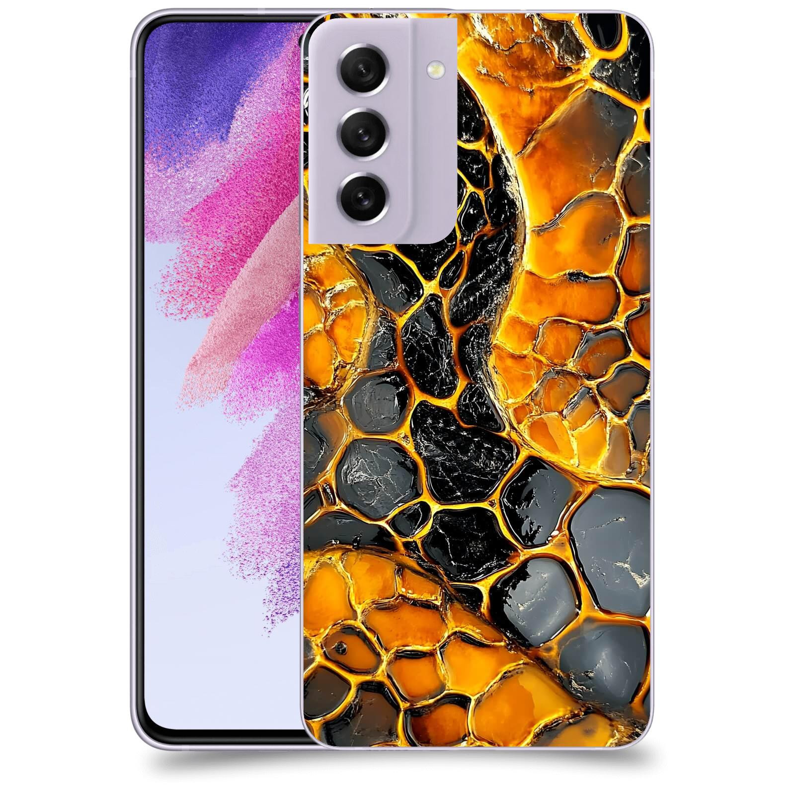 ACOVER Kryt na mobil Samsung Galaxy S21 FE 5G - Žár a Struktura