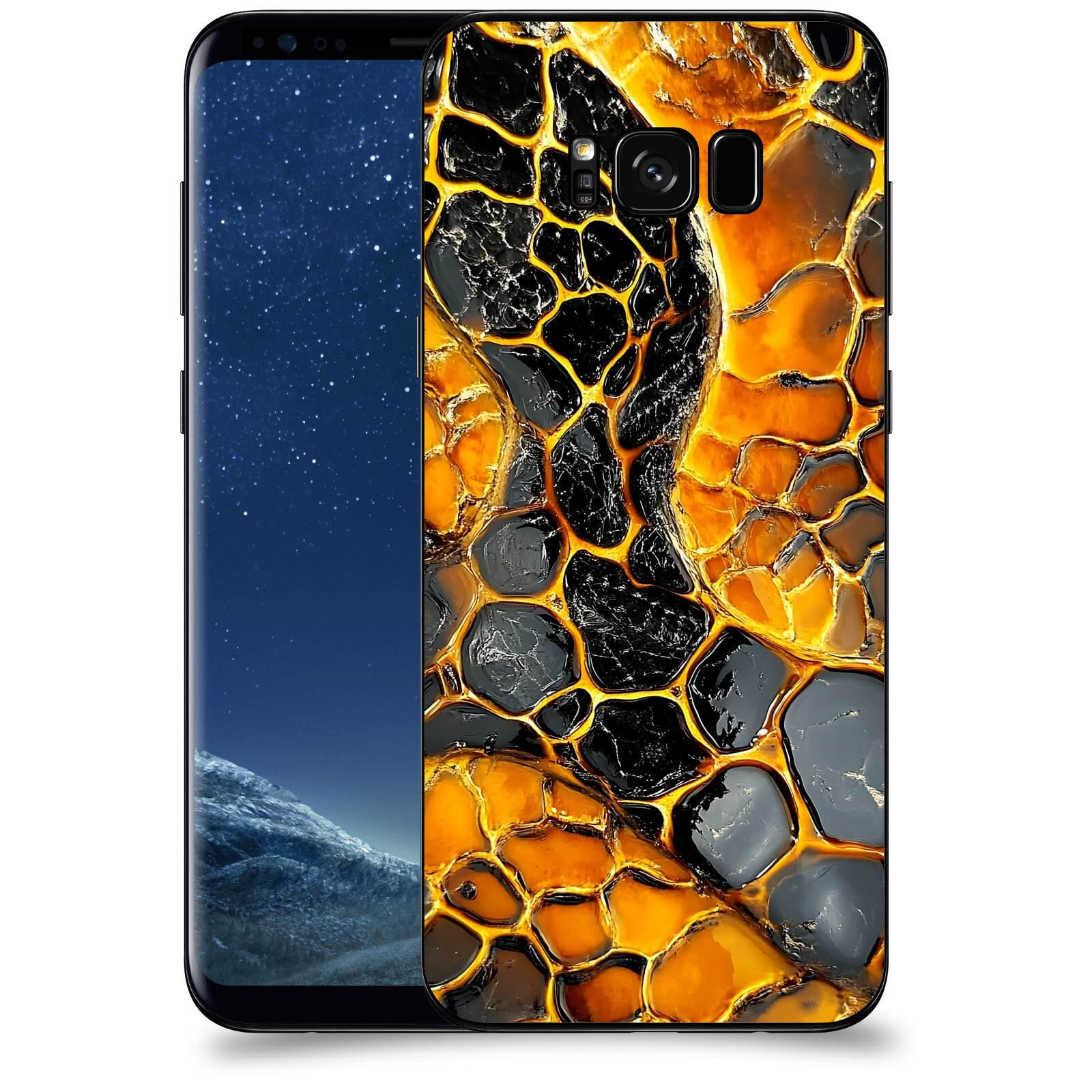 ACOVER Kryt na mobil Samsung Galaxy S8+ G955F - Žár a Struktura