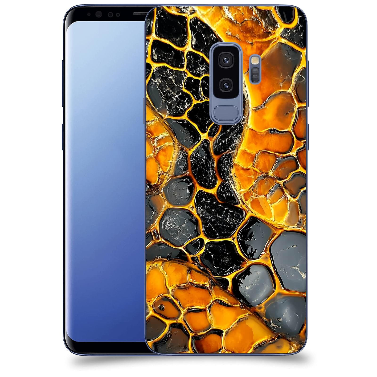 ACOVER Kryt na mobil Samsung Galaxy S9 Plus G965F - Žár a Struktura