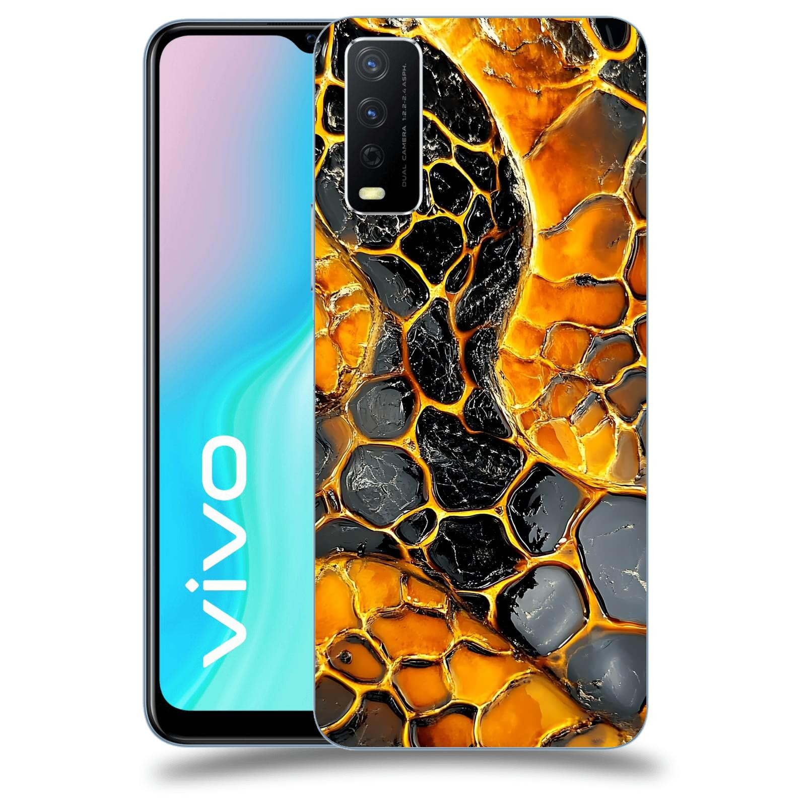 ACOVER Kryt na mobil Vivo Y11s - Žár a Struktura