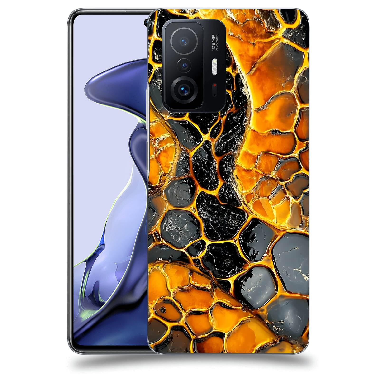 ACOVER Kryt na mobil Xiaomi 11T - Žár a Struktura
