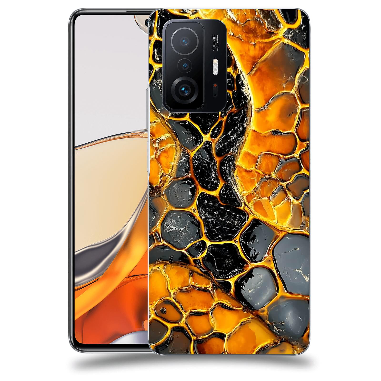 ACOVER Kryt na mobil Xiaomi 11T Pro - Žár a Struktura