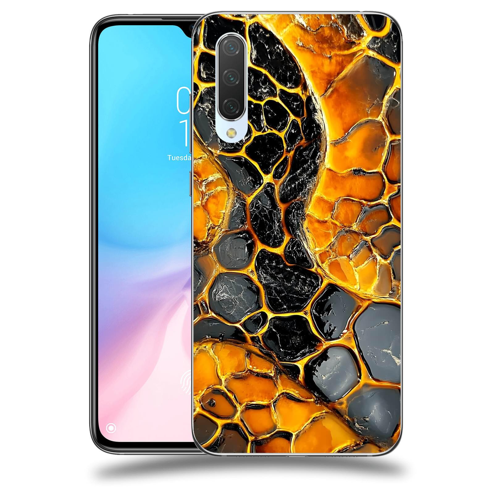 ACOVER Kryt na mobil Xiaomi Mi 9 Lite - Žár a Struktura