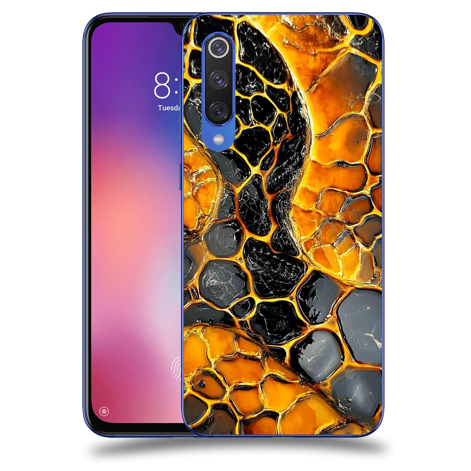 ACOVER Kryt na mobil Xiaomi Mi 9 SE - Žár a Struktura