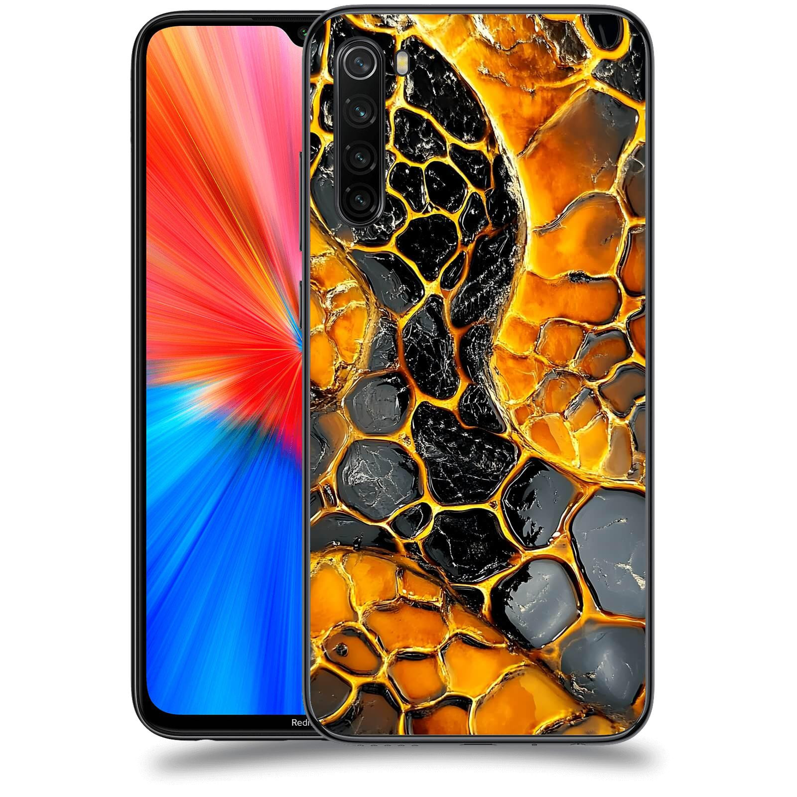 ACOVER Kryt na mobil Xiaomi Redmi Note 8 - Žár a Struktura