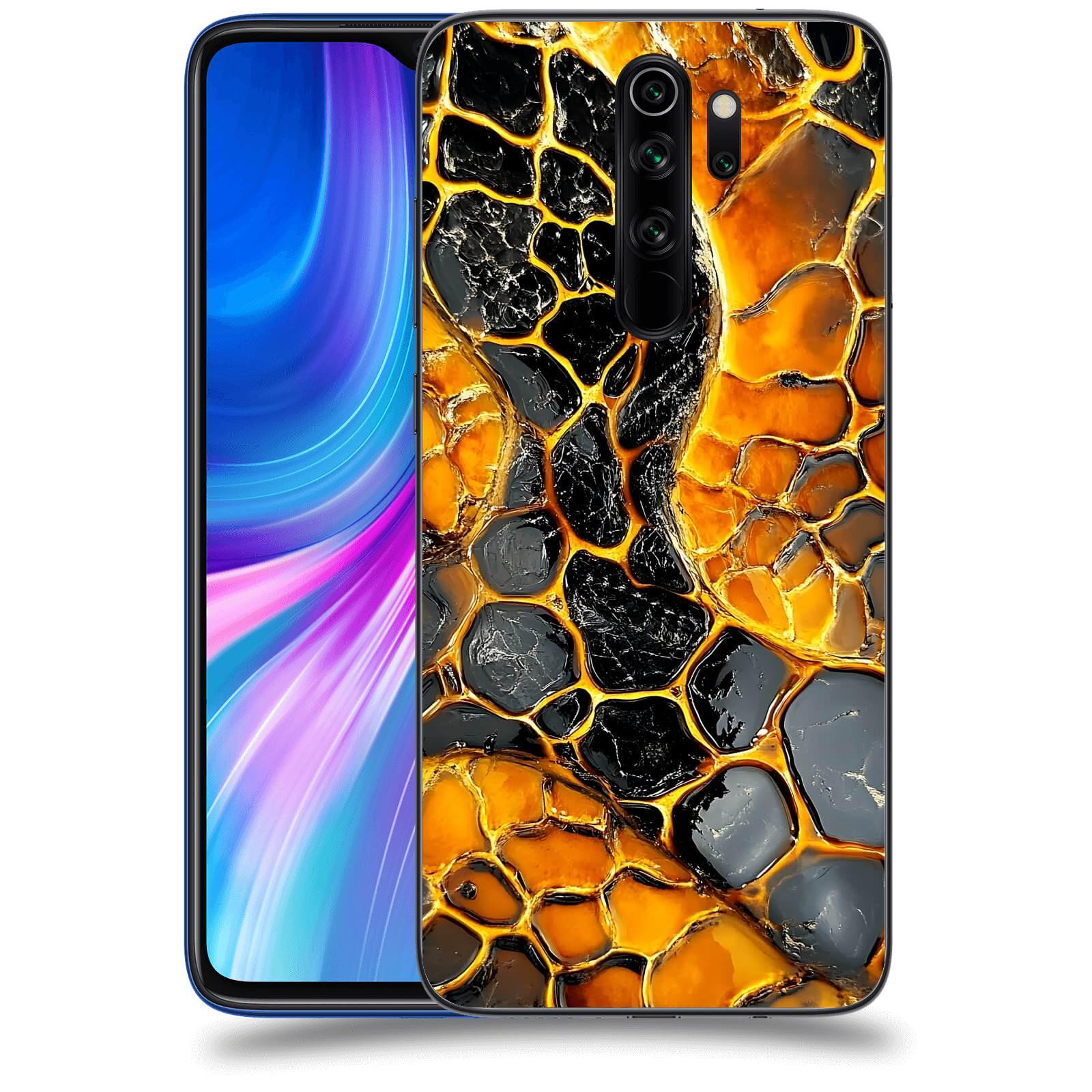 ACOVER Kryt na mobil Xiaomi Redmi Note 8 Pro - Žár a Struktura