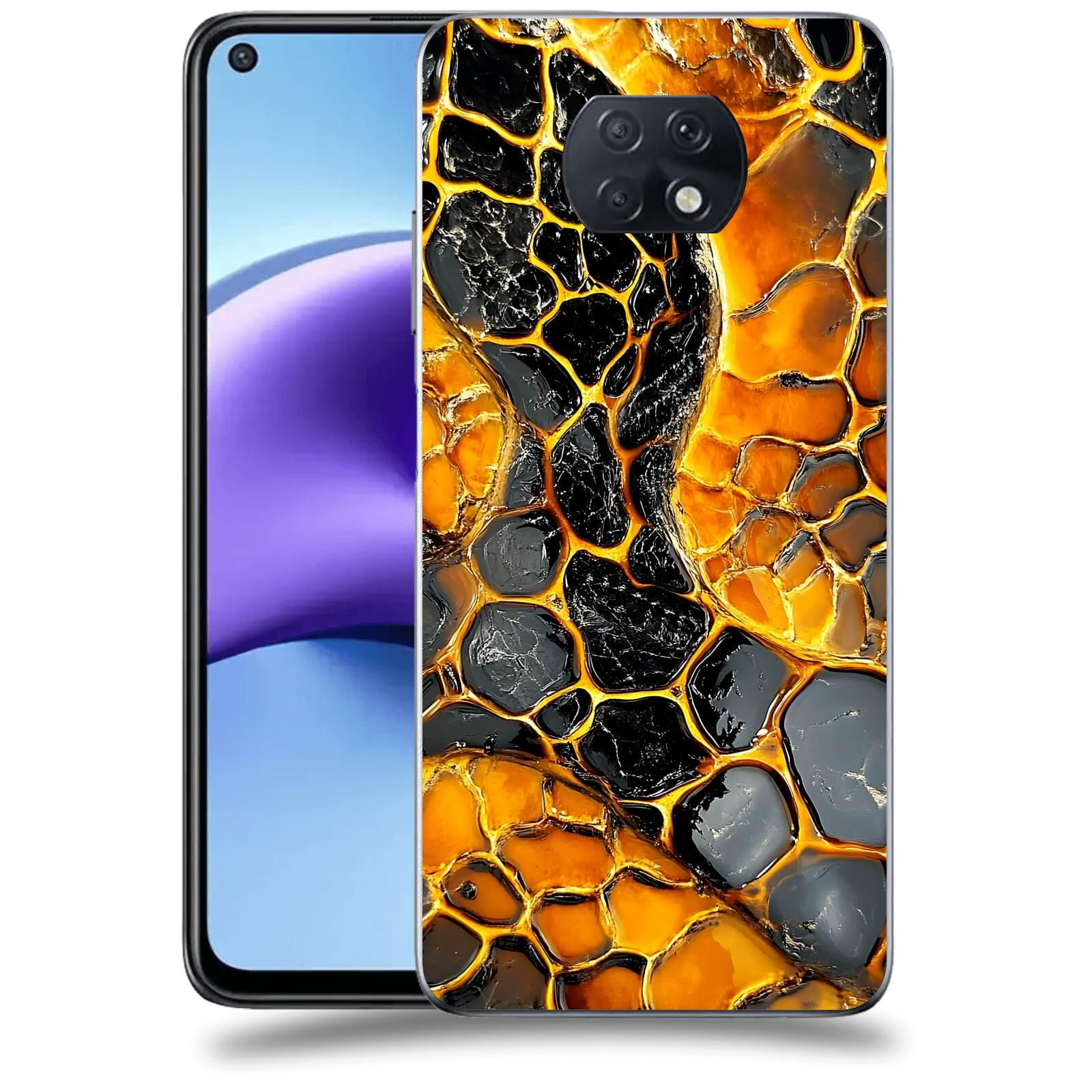 ACOVER Kryt na mobil Xiaomi Redmi Note 9T - Žár a Struktura