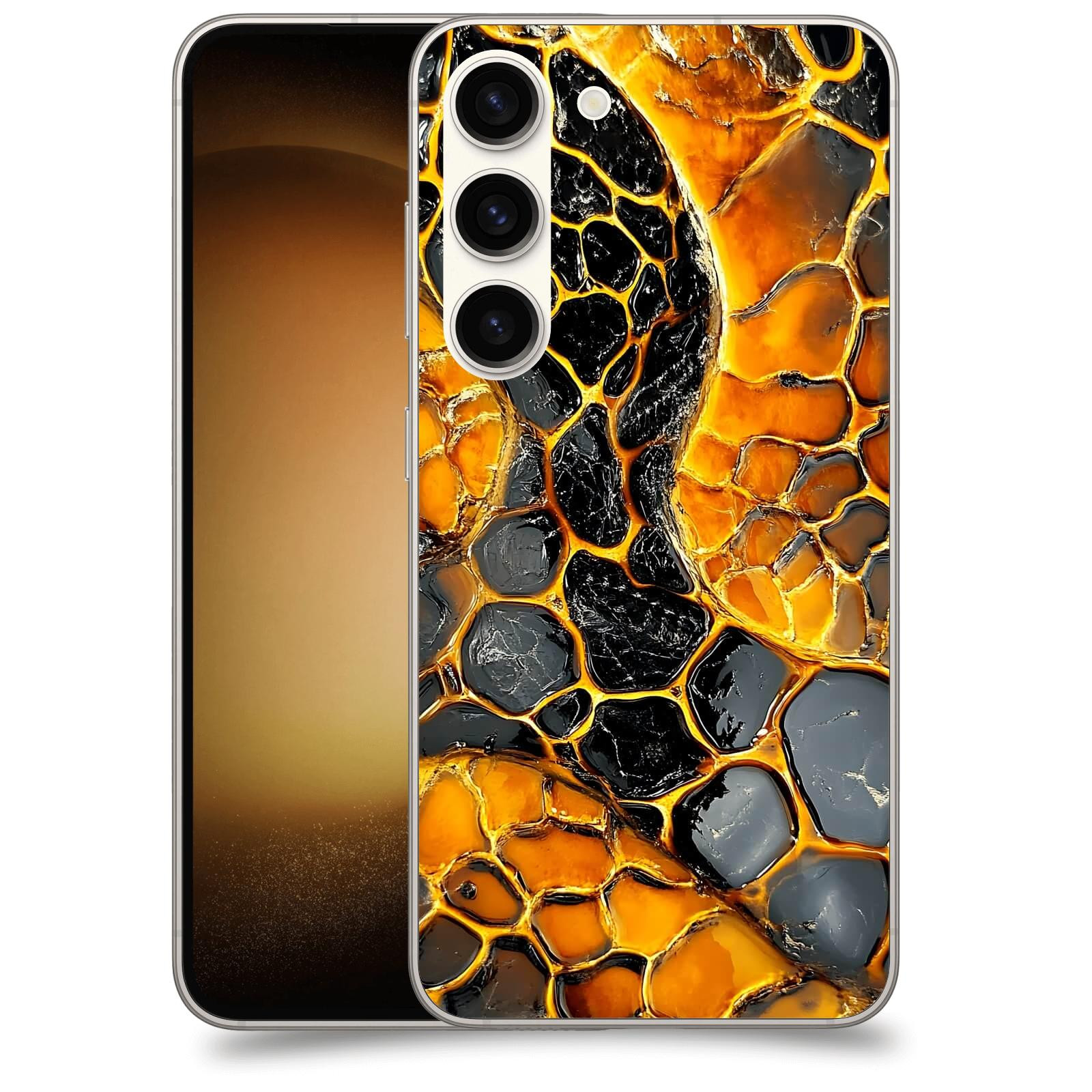 ACOVER Kryt na mobil Samsung Galaxy S23 5G - Žár a Struktura