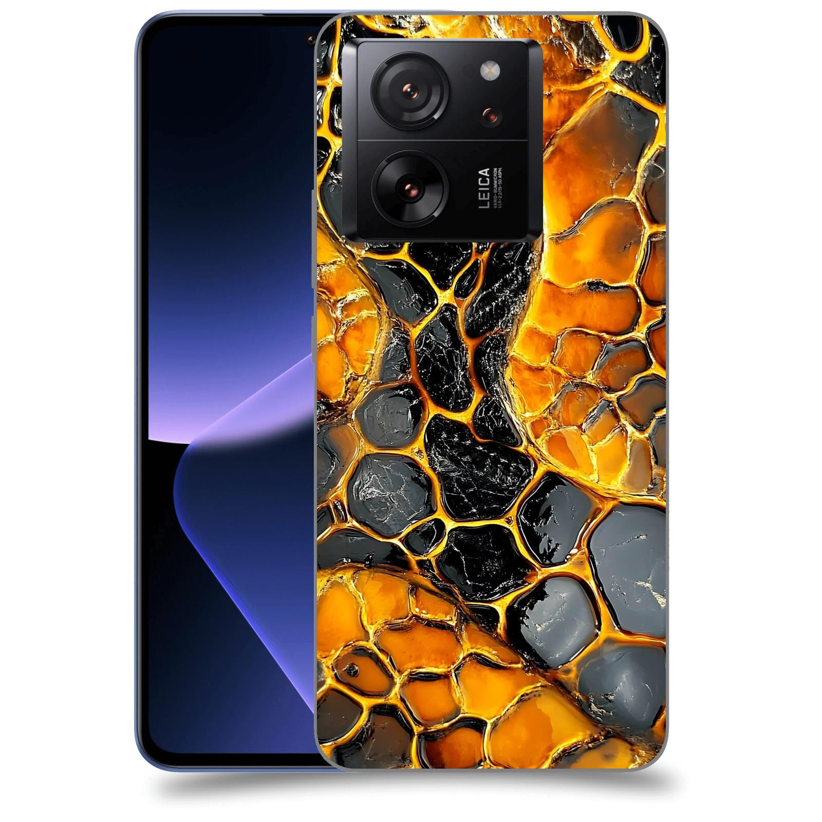 ACOVER Kryt na mobil Xiaomi 13T - Žár a Struktura