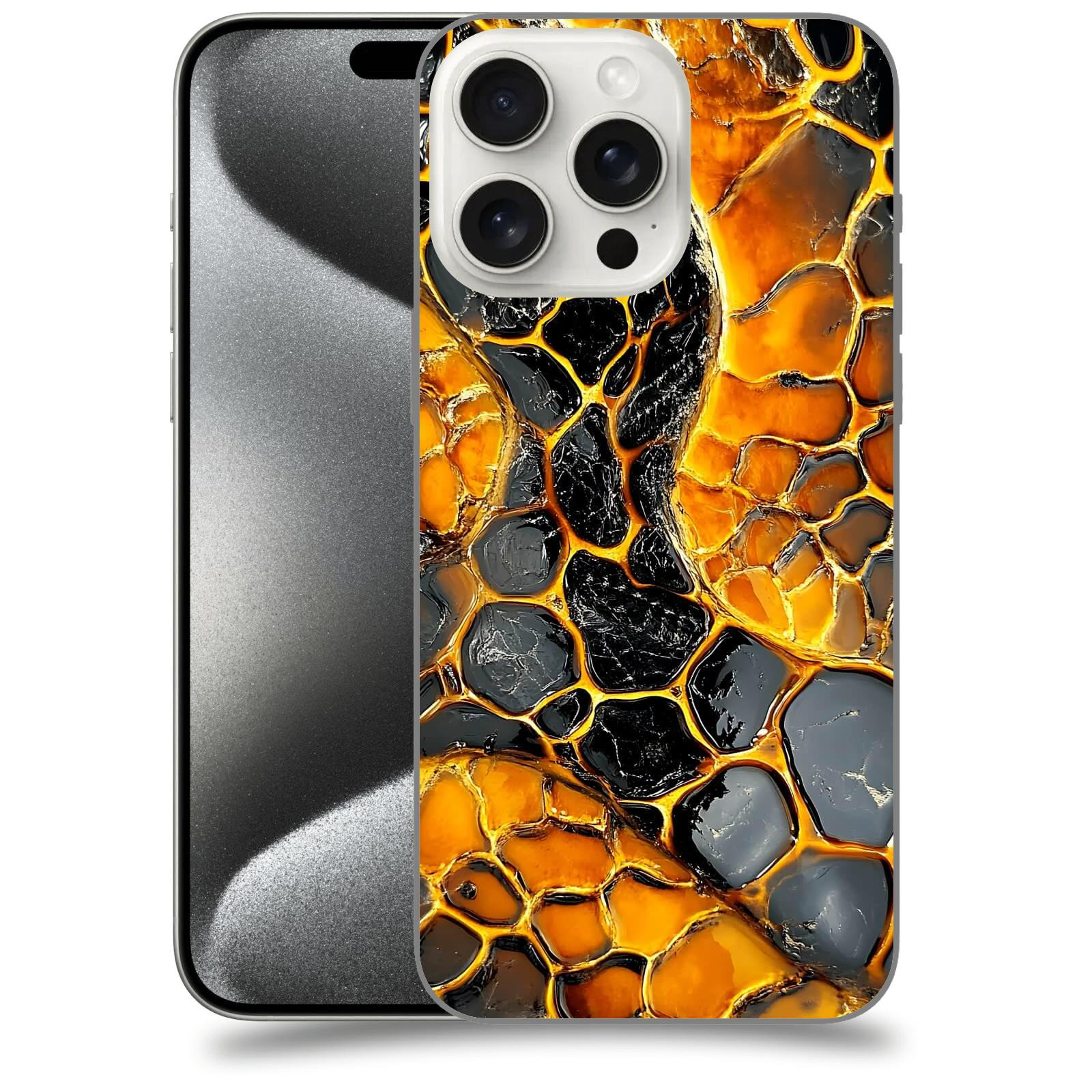 ACOVER Kryt na mobil Apple iPhone 15 pro max - Žár a Struktura