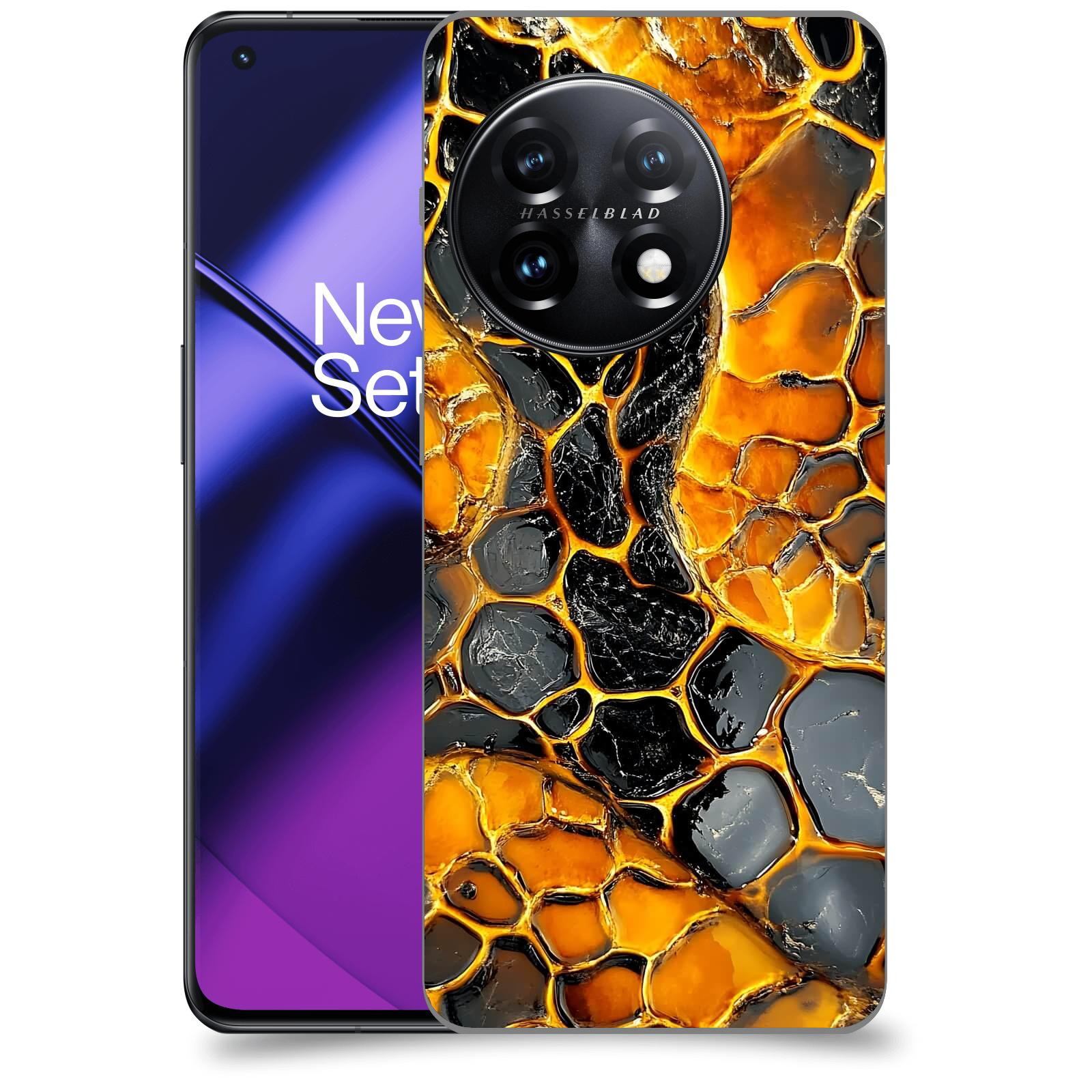 ACOVER Kryt na mobil OnePlus 11 5G - Žár a Struktura