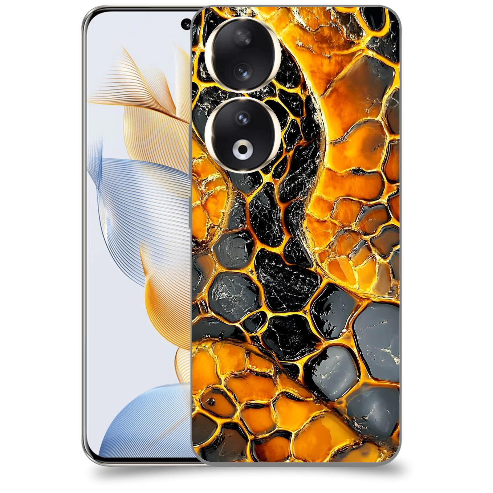 ACOVER Kryt na mobil Honor 90 - Žár a Struktura