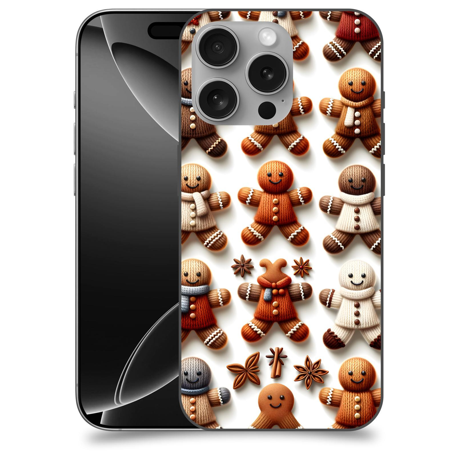 ACOVER kryt na mobil Apple iPhone 16 - Perníčky 2