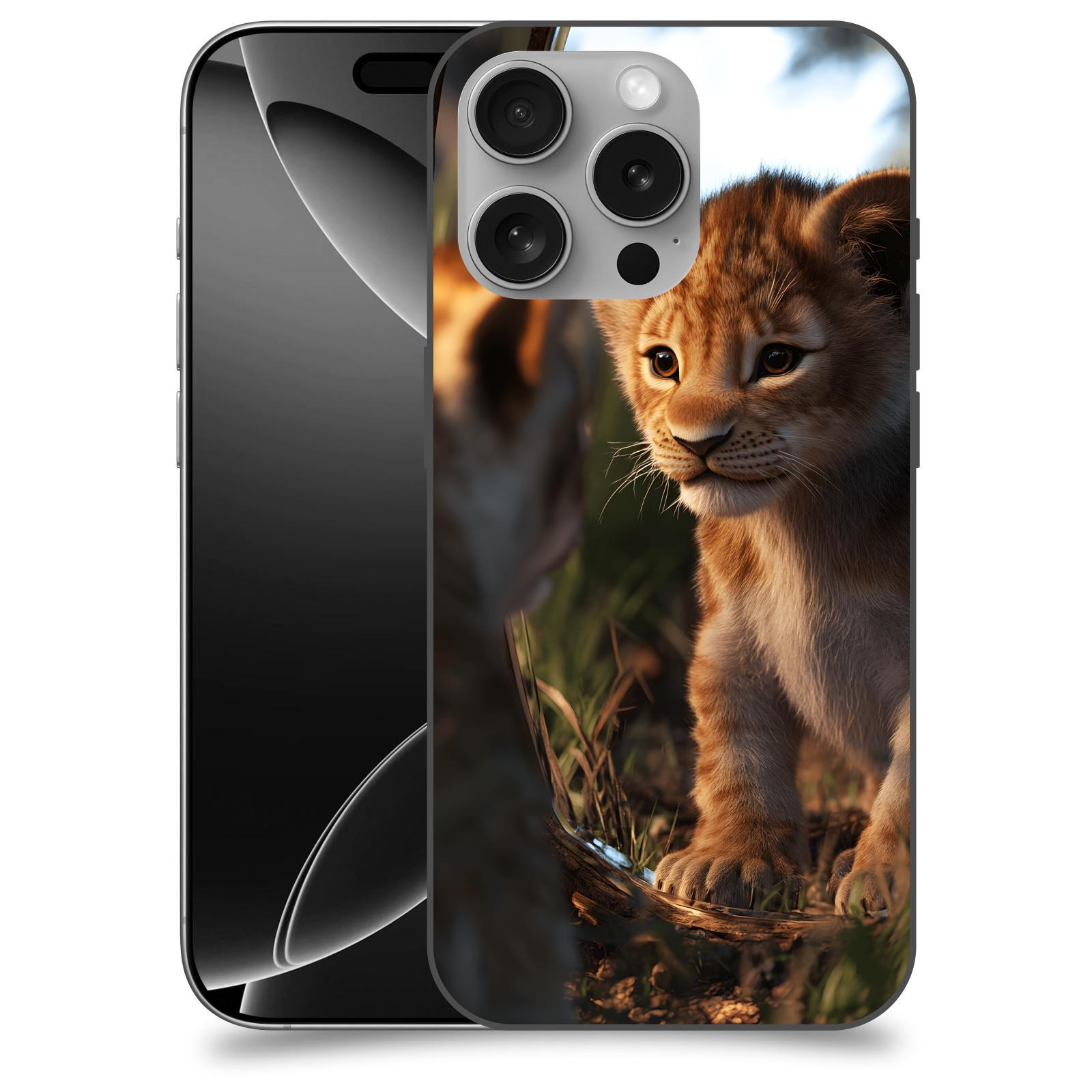 ACOVER kryt na mobil Apple iPhone 16 - Lvíče