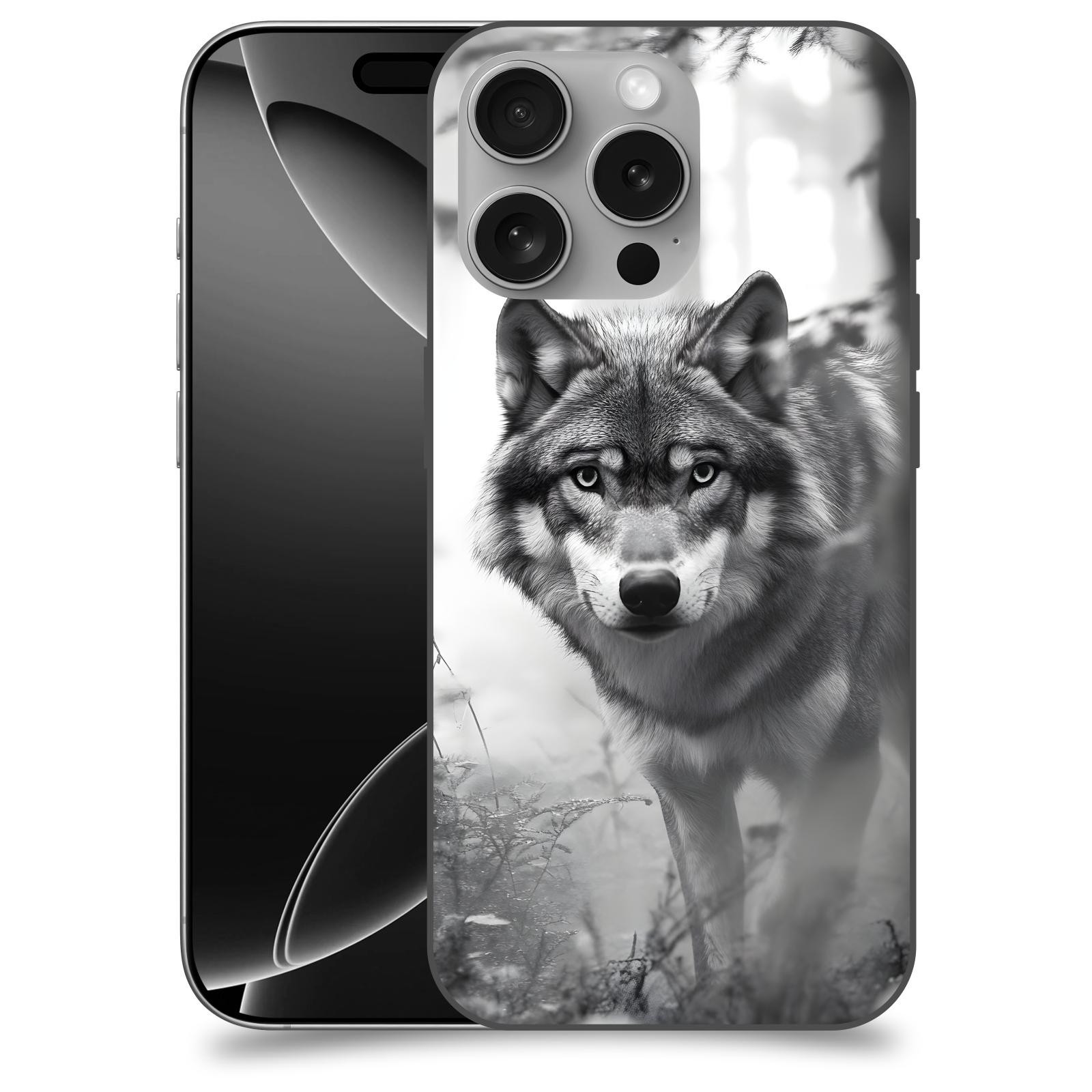ACOVER kryt na mobil Apple iPhone 16 - Vlk