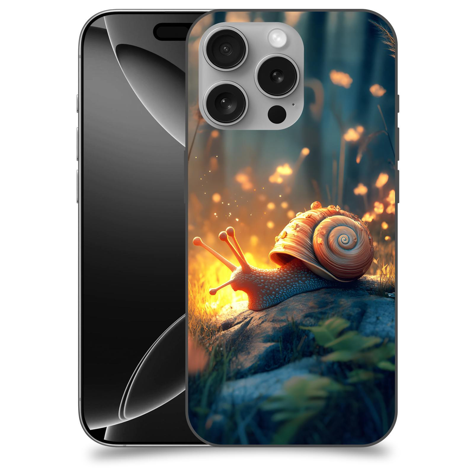 ACOVER kryt na mobil Apple iPhone 16 - Šnek
