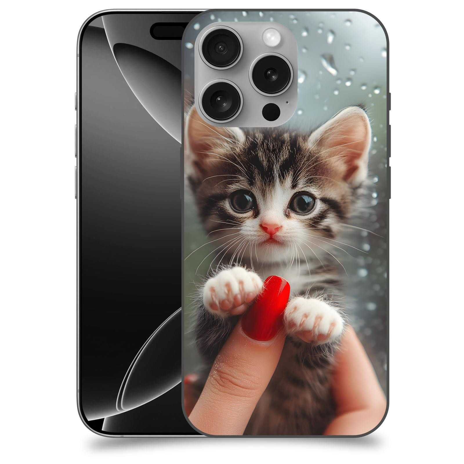 ACOVER kryt na mobil Apple iPhone 16 - Koťátko 2