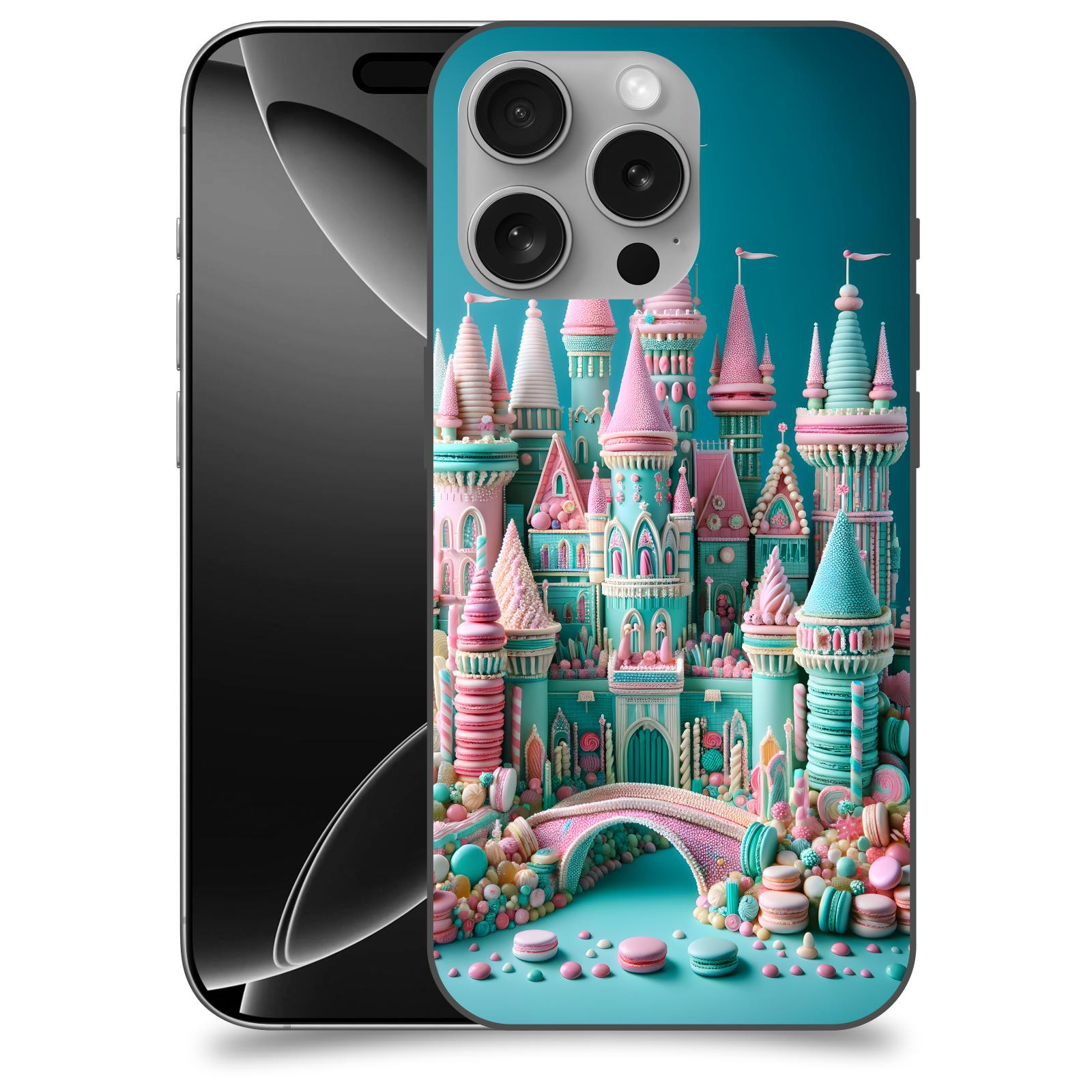 ACOVER kryt na mobil Apple iPhone 16 - Candy castle 2