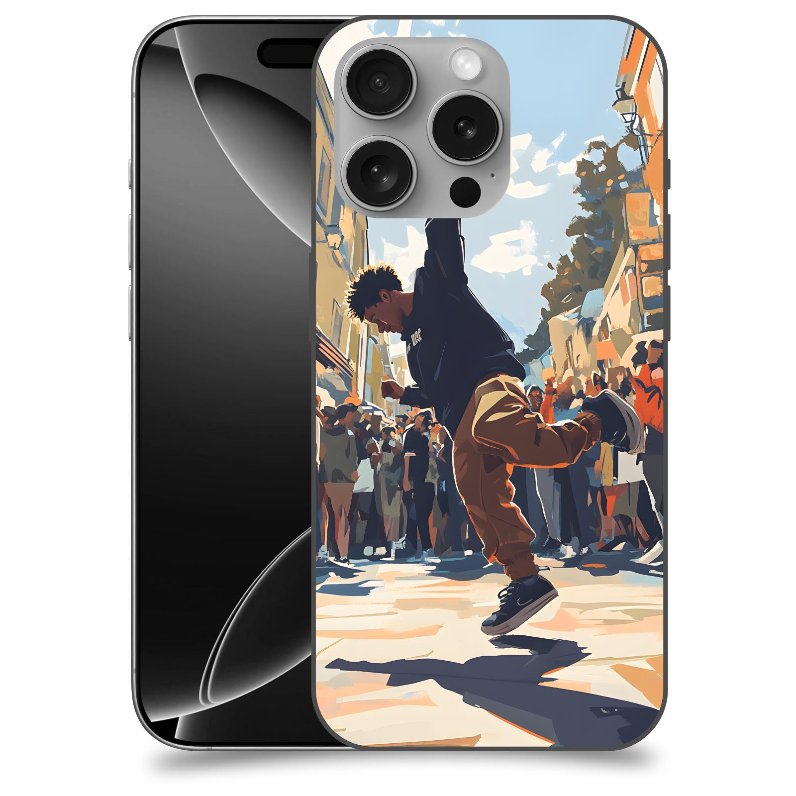 ACOVER kryt na mobil Apple iPhone 16 - Dance on the street