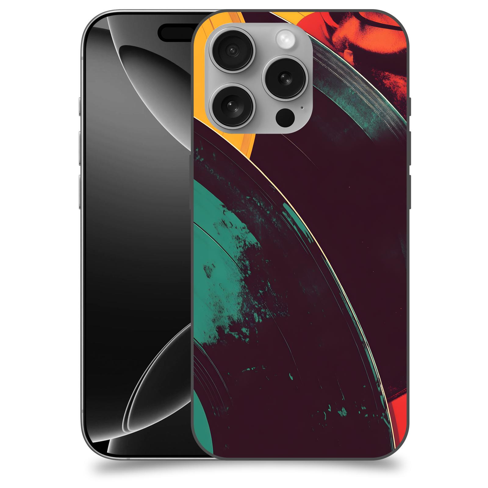 ACOVER kryt na mobil Apple iPhone 16 -  Vinyl record