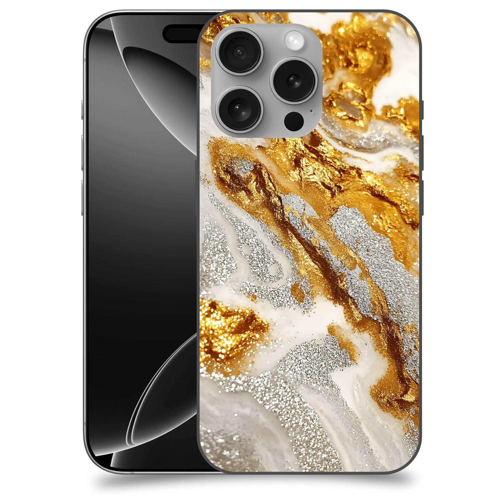 ACOVER kryt na mobil Apple iPhone 16 - Liquid Gold II