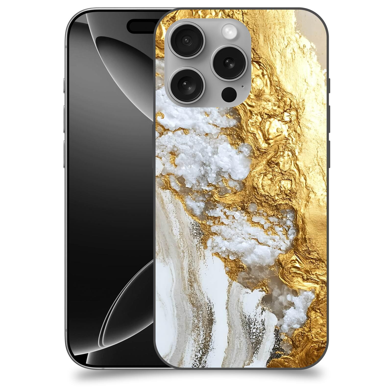 ACOVER kryt na mobil Apple iPhone 16 - Liquid Gold V