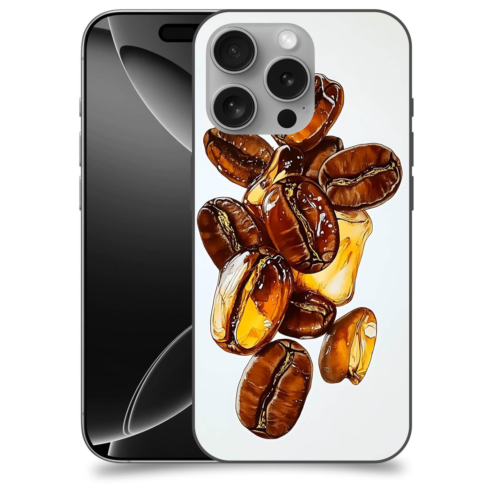 ACOVER kryt na mobil Apple iPhone 16 - Karamelová energie