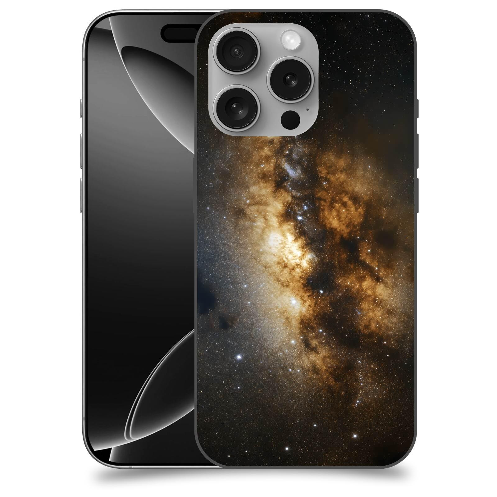 ACOVER kryt na mobil Apple iPhone 16 - Kosmický oheň
