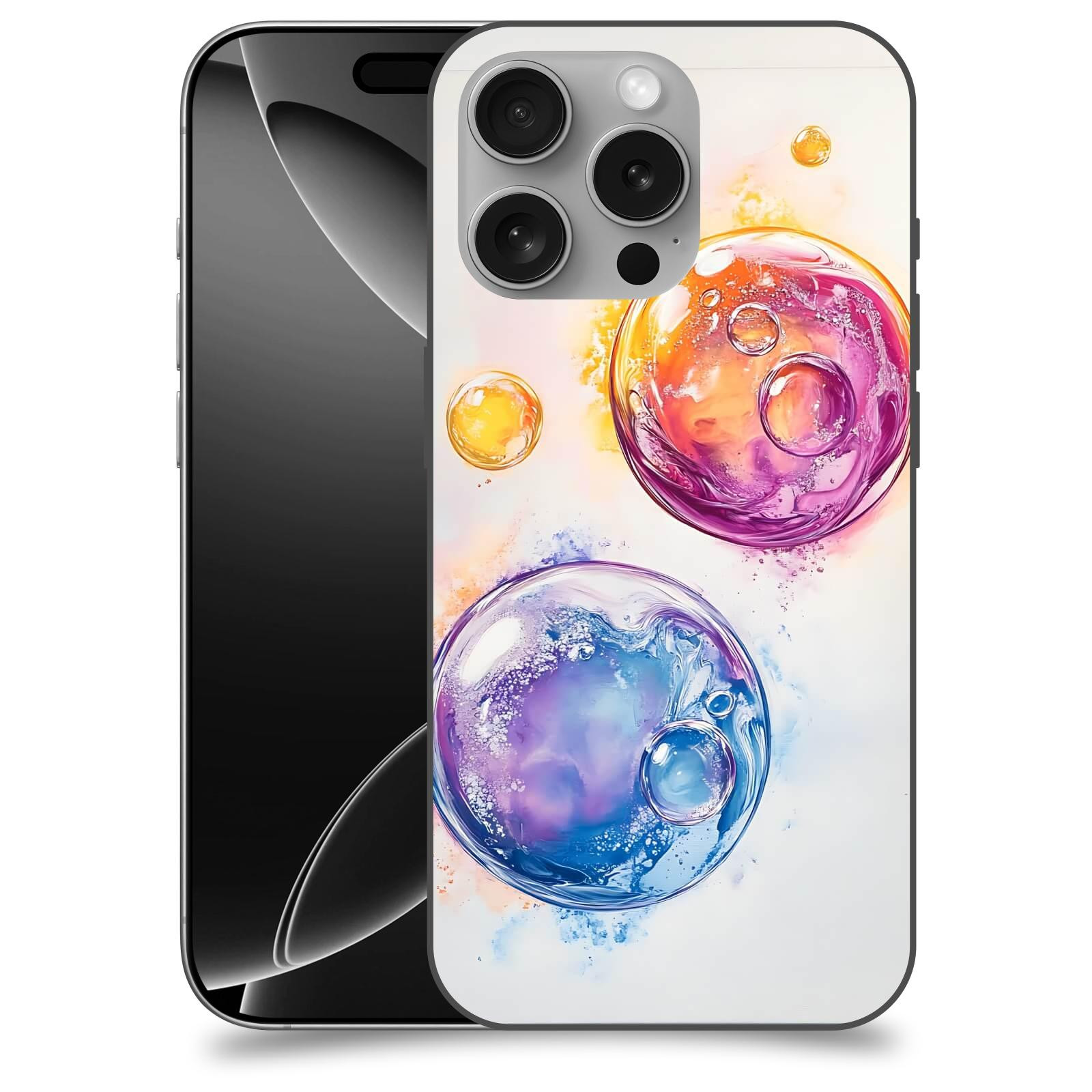 ACOVER kryt na mobil Apple iPhone 16 - Tekutá energie
