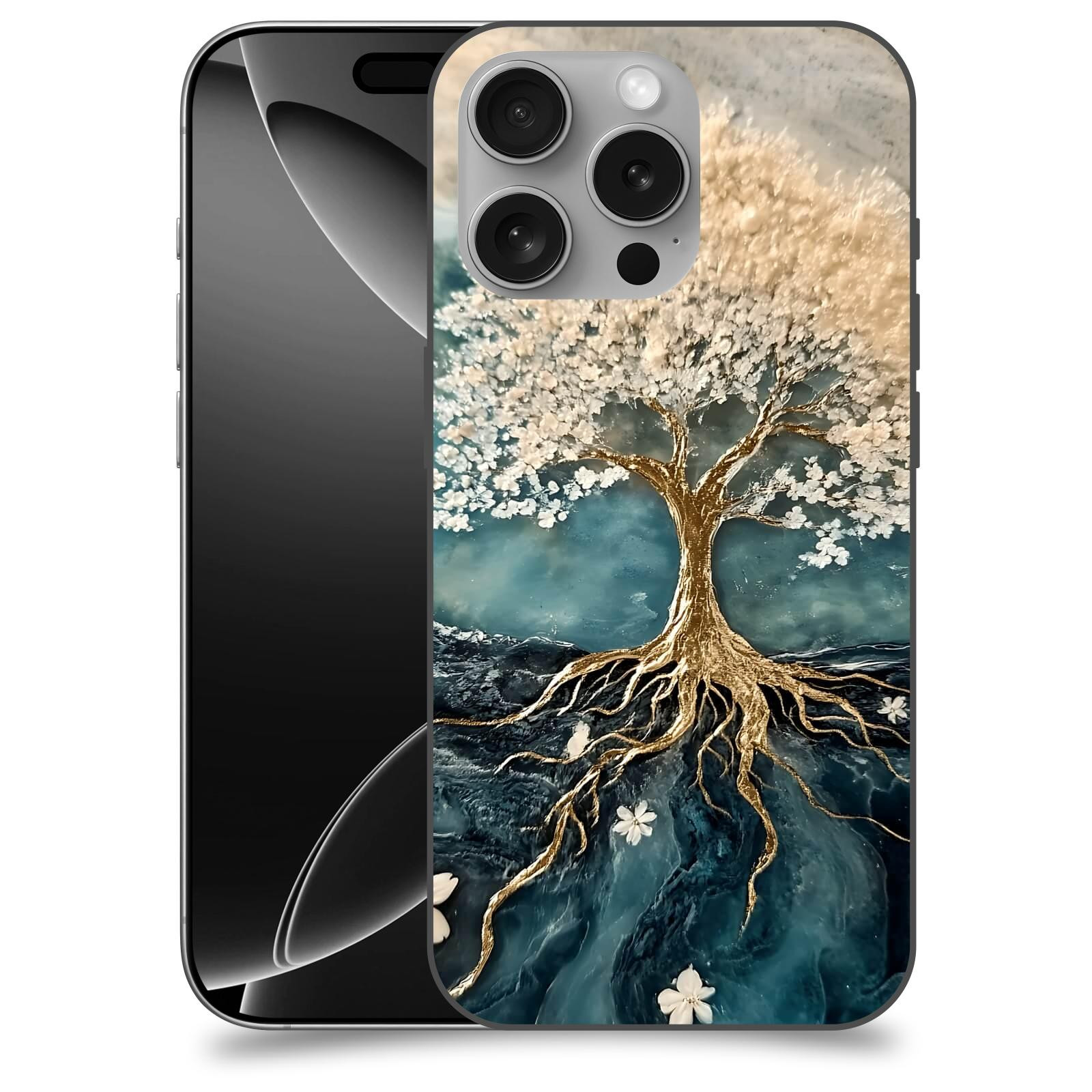 ACOVER kryt na mobil Apple iPhone 16 - Zlatý život
