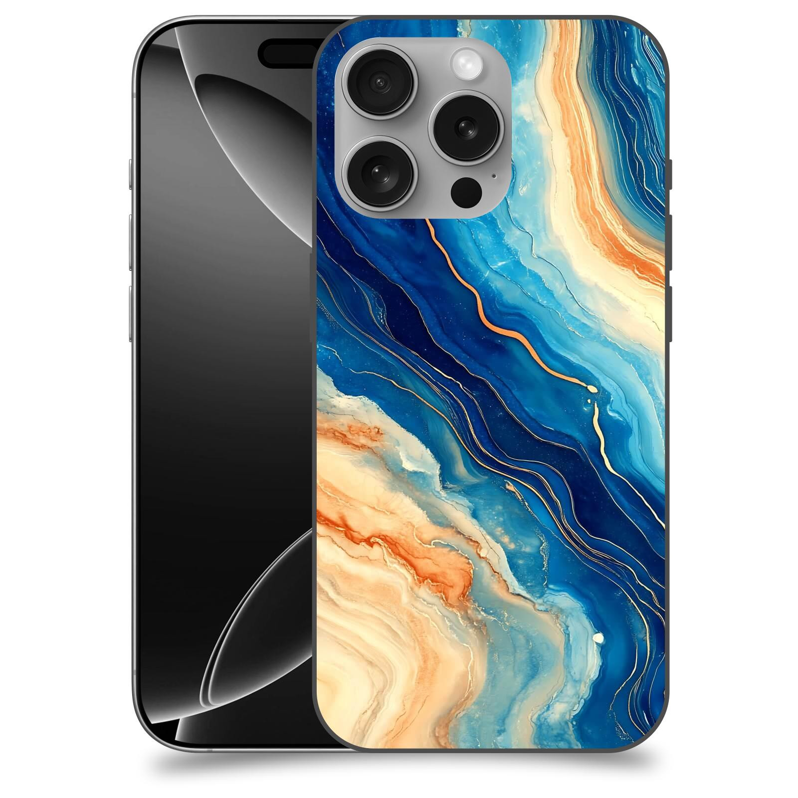 ACOVER kryt na mobil Apple iPhone 16 - Kosmos a Proudění