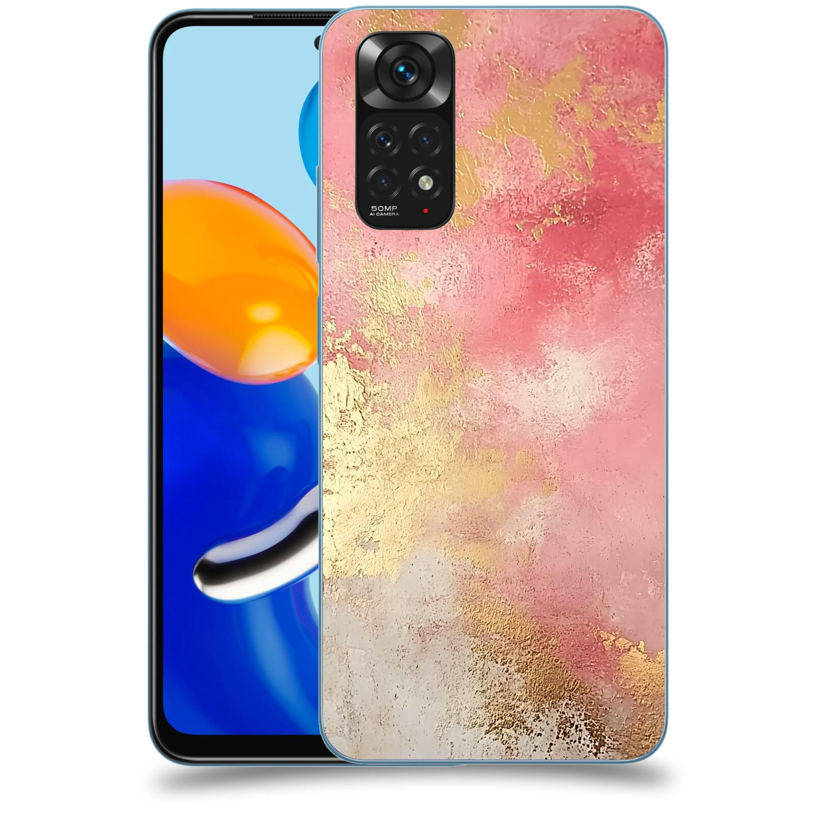 ACOVER Kryt na mobil Xiaomi Redmi Note 11 - Elegantní vášeň