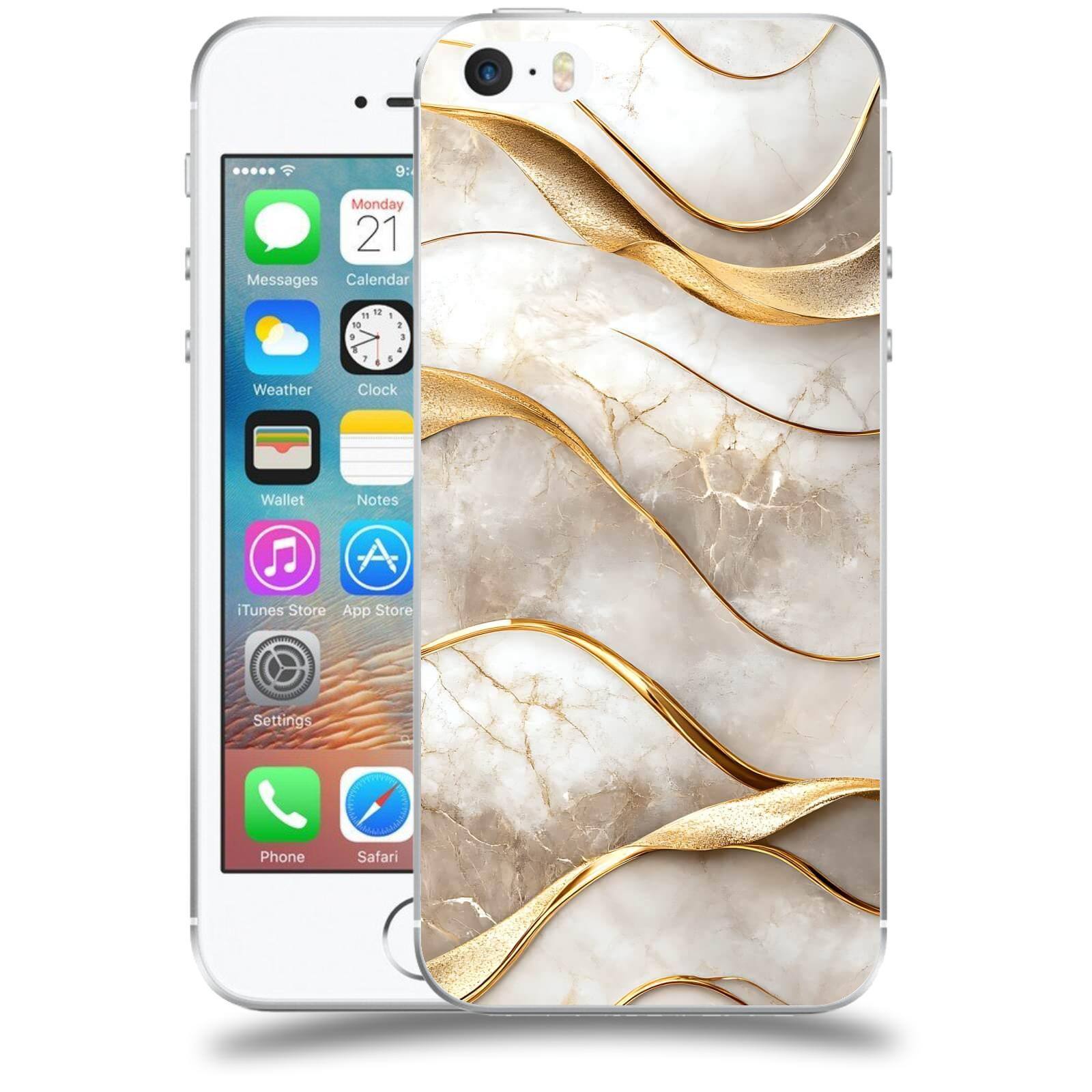 ACOVER Kryt na mobil Apple iPhone 5/5S/SE - Elegantní plynutí